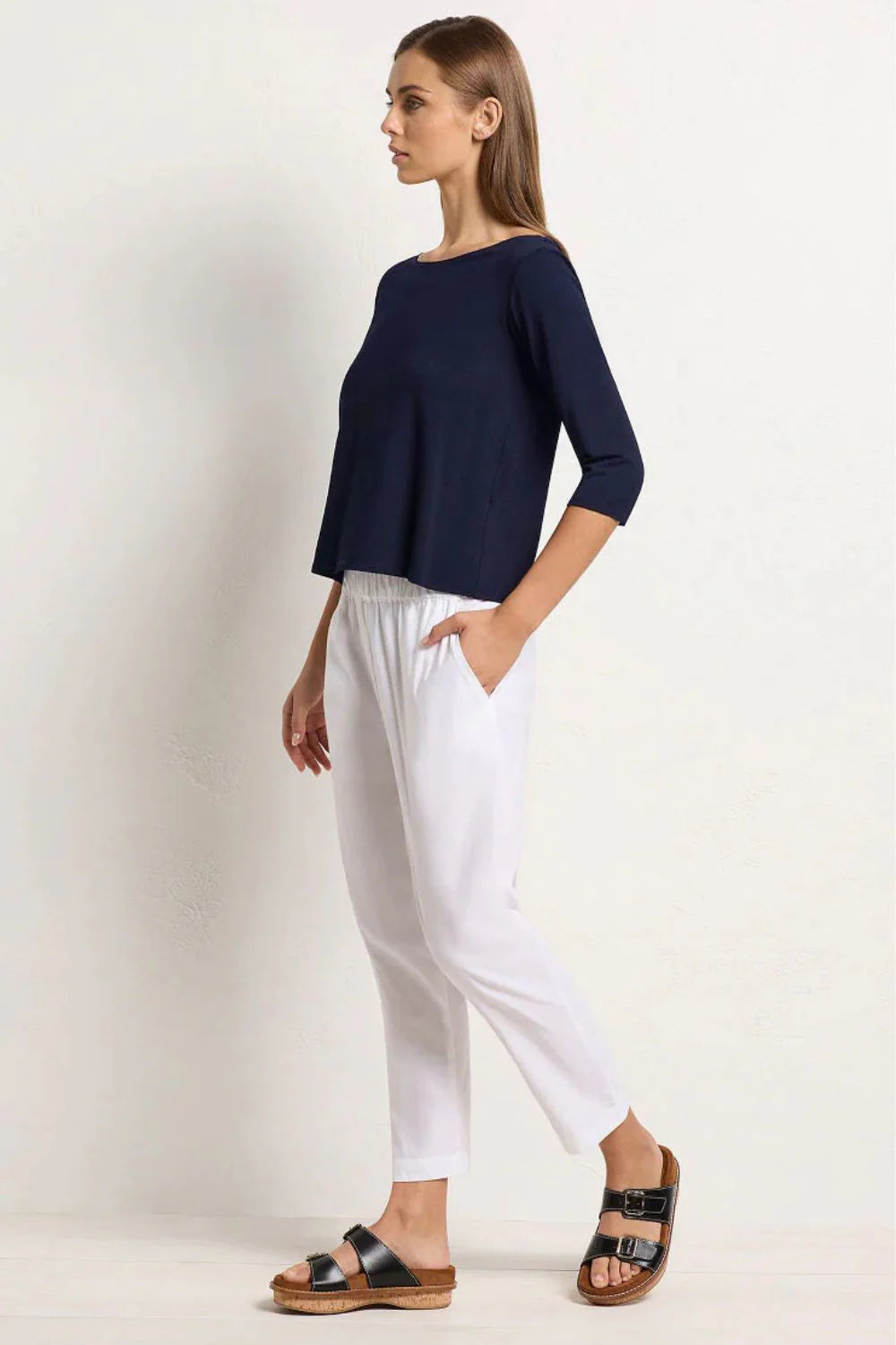 Relaxed Boat Neck