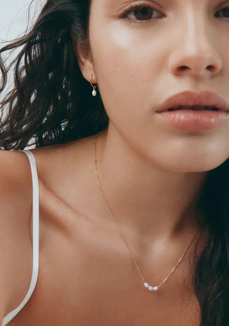 Mini Pearl Necklace Saint Valentine