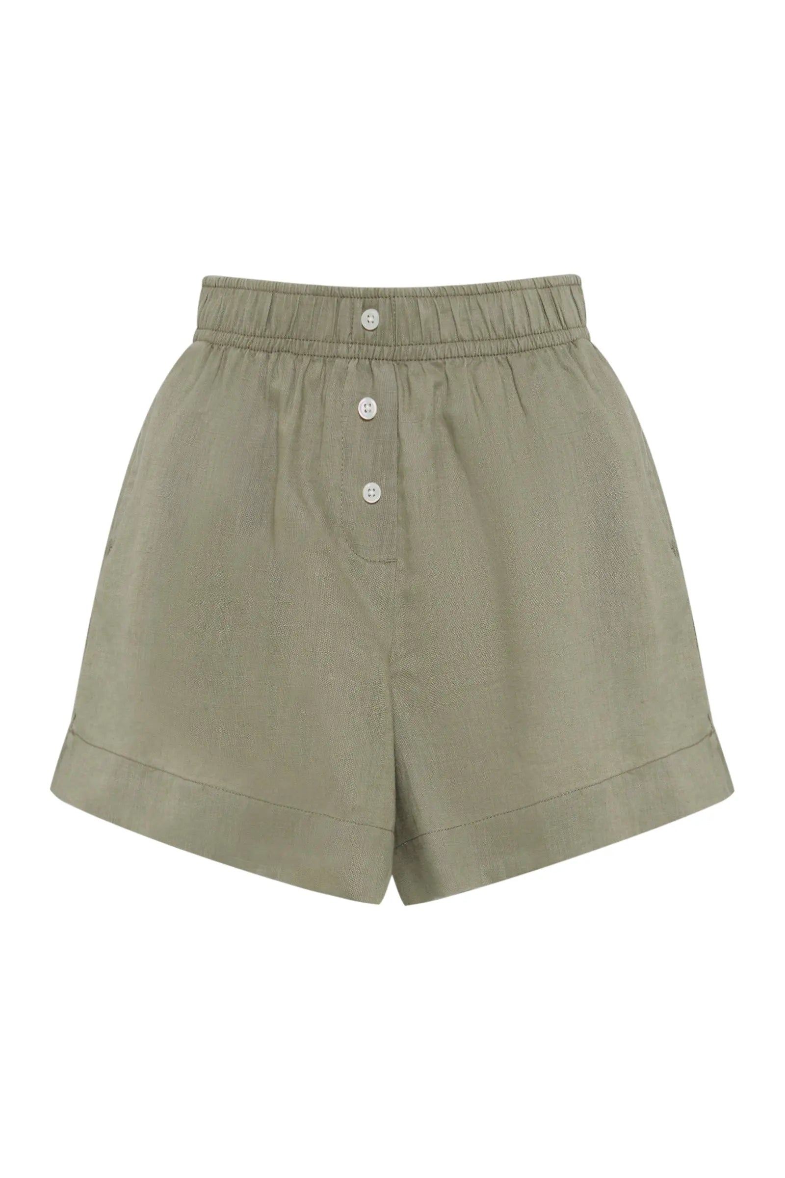 Lounge Linen Short Nude Lucy