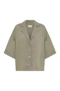 Lounge Linen Shirt Nude Lucy