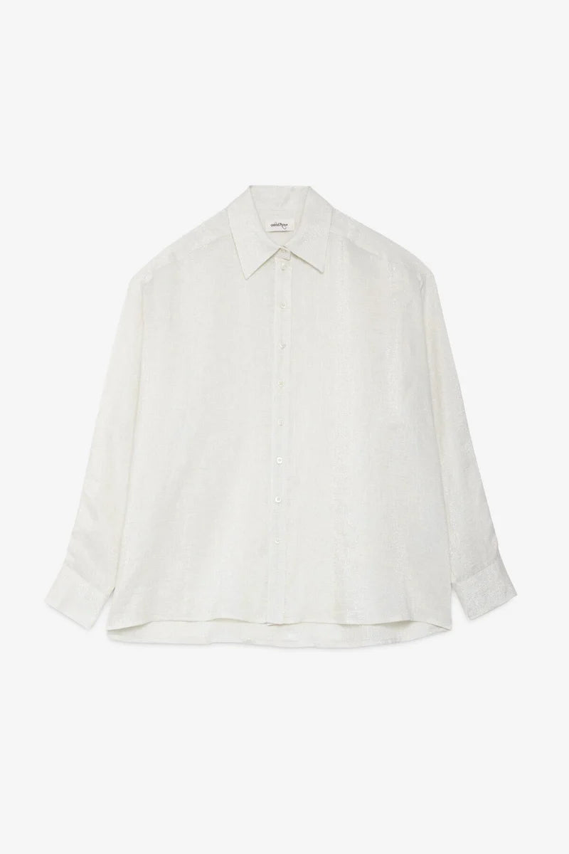 Linen / Lurex Shirt