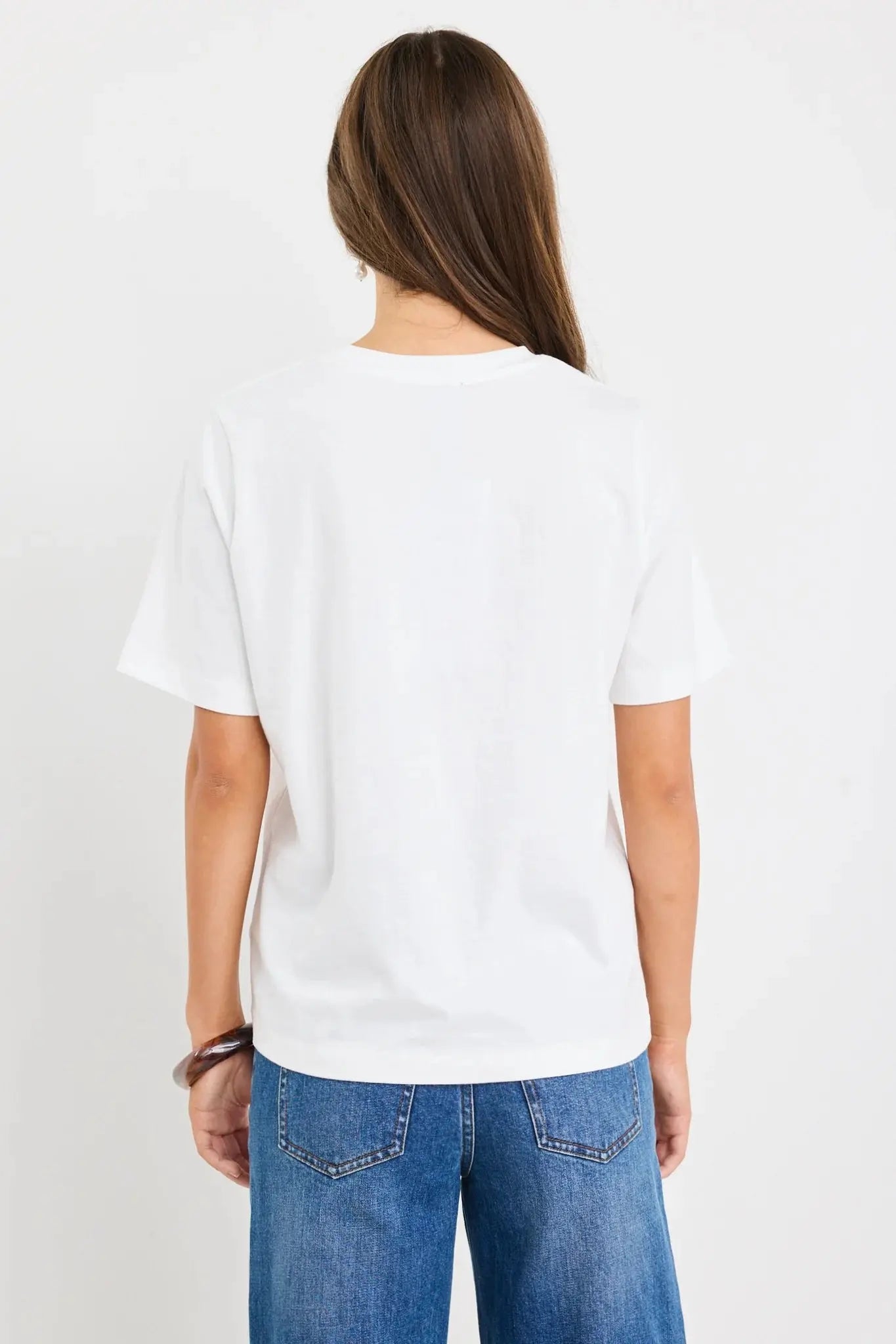 Paradiso Ciao Print Ivory Boxy Tee Among the Brave