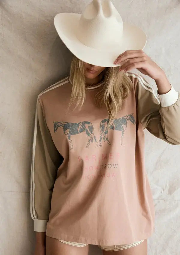 Pony Show Long Sleeve Far Mer By Whitney
