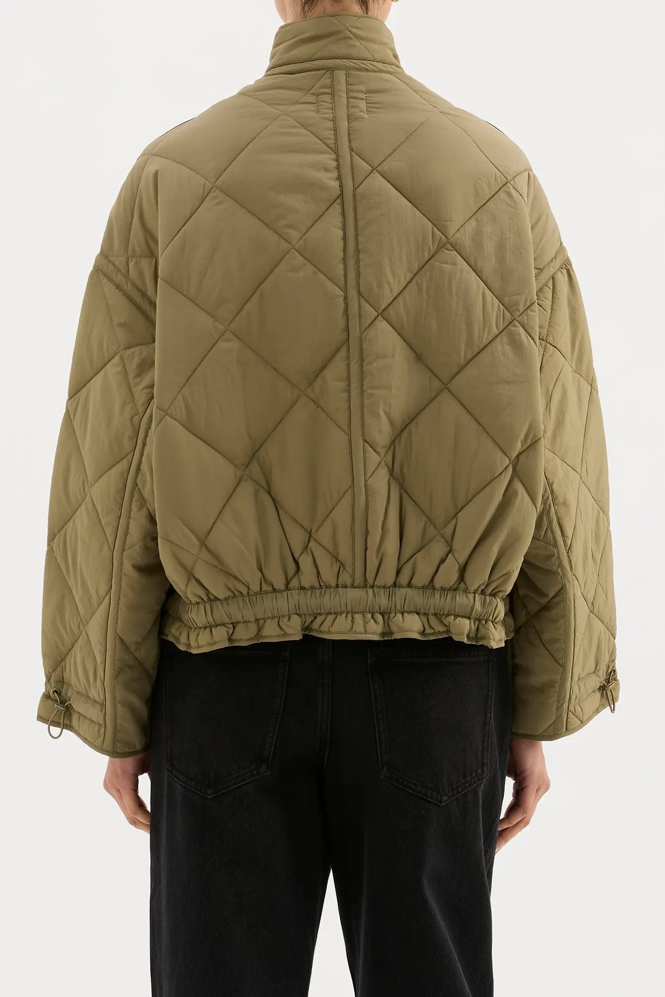 Sloane Puffer Jacket Nude Lucy