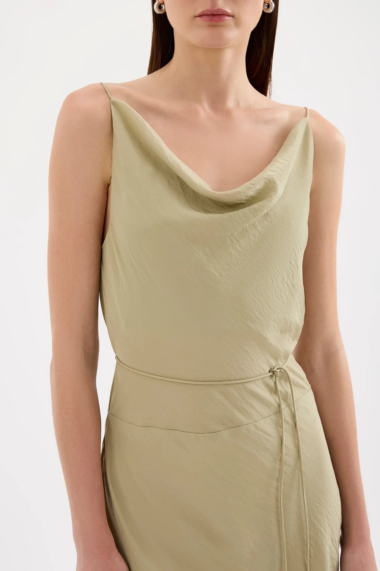 Elio Maxi Dress Nude Lucy
