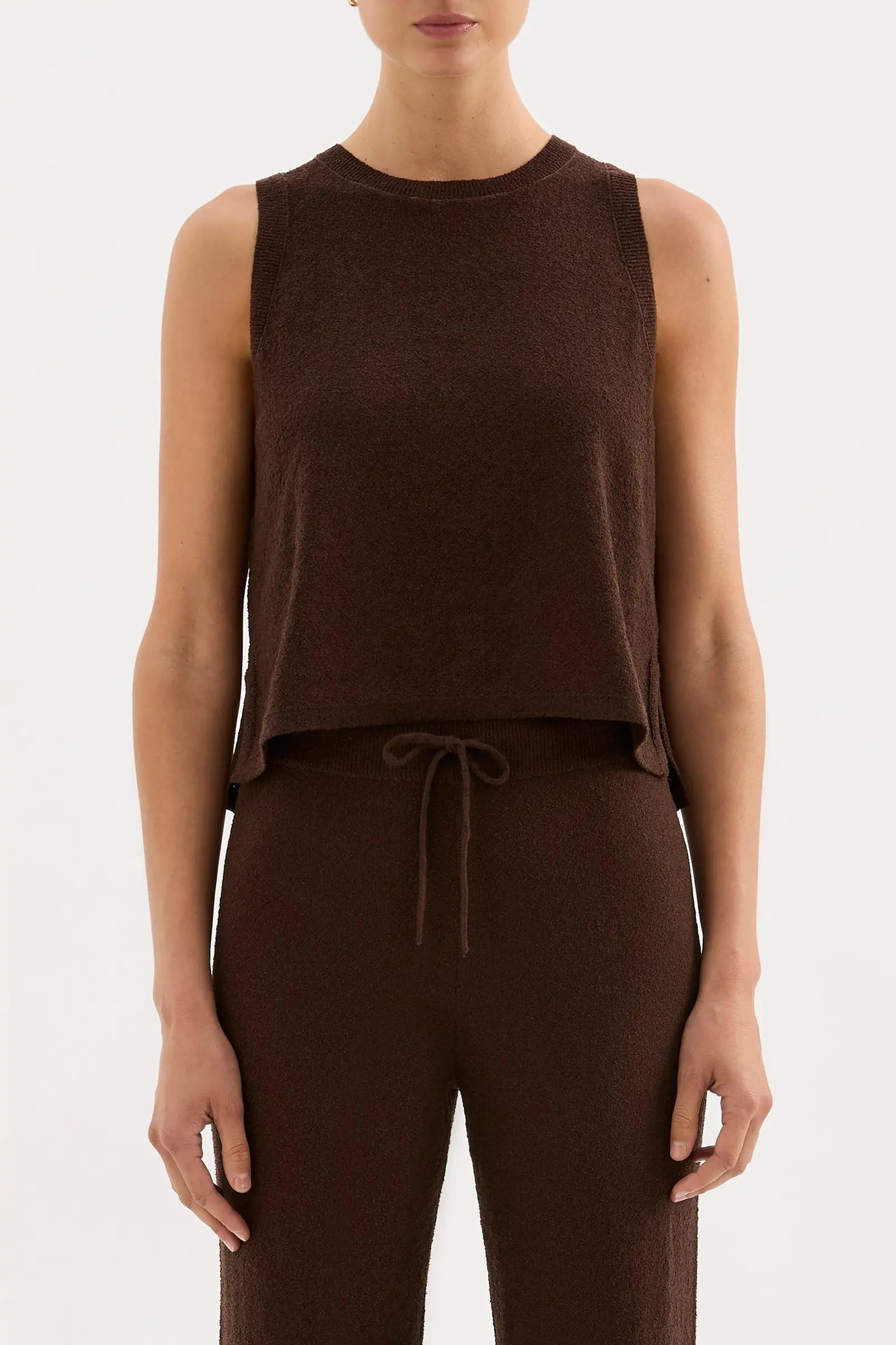 Zosia Knit Tank Nude Lucy
