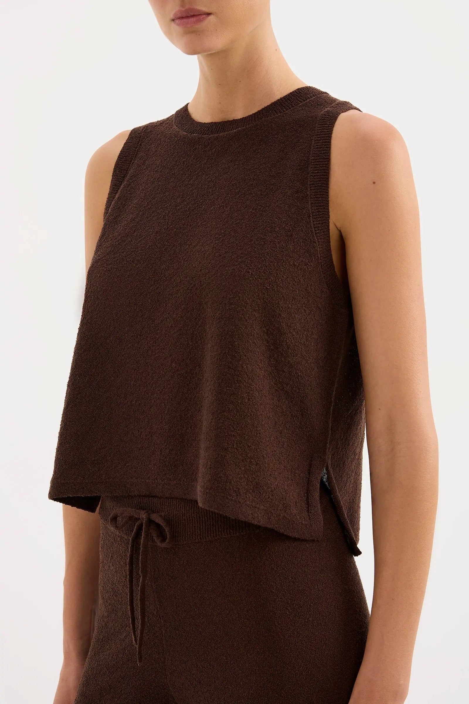 Zosia Knit Tank Nude Lucy