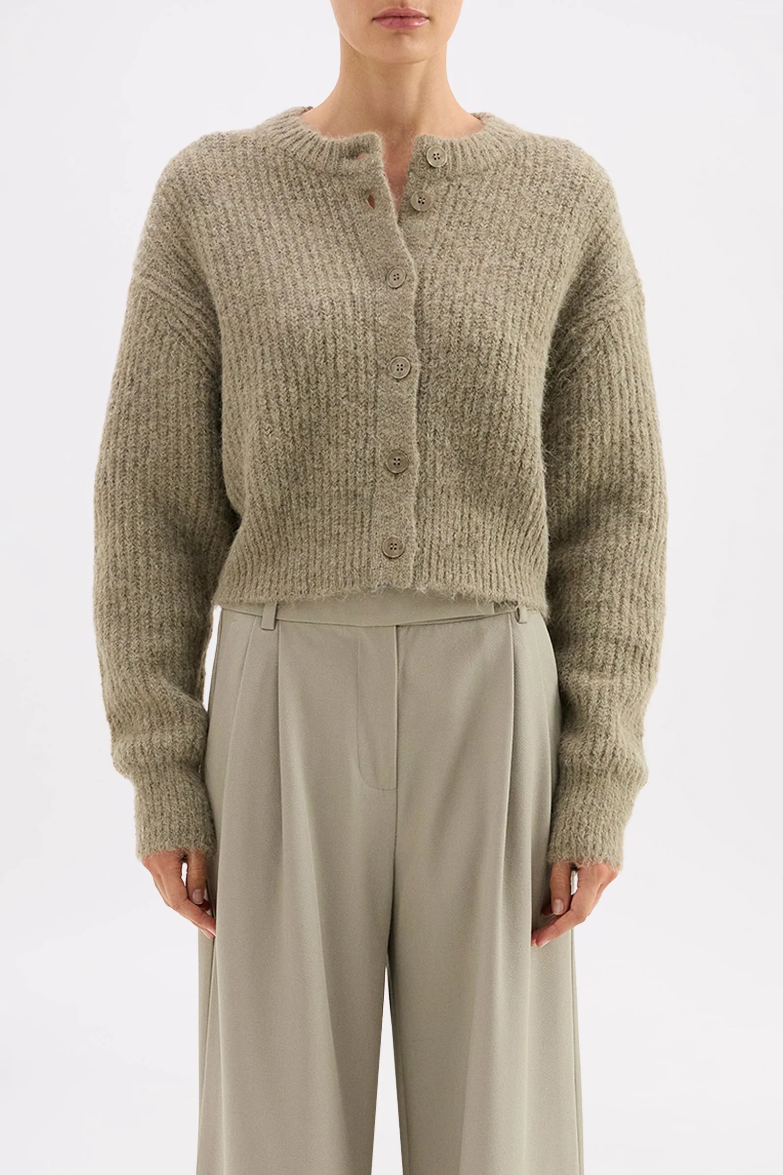 Nixon Cropped Cardigan
