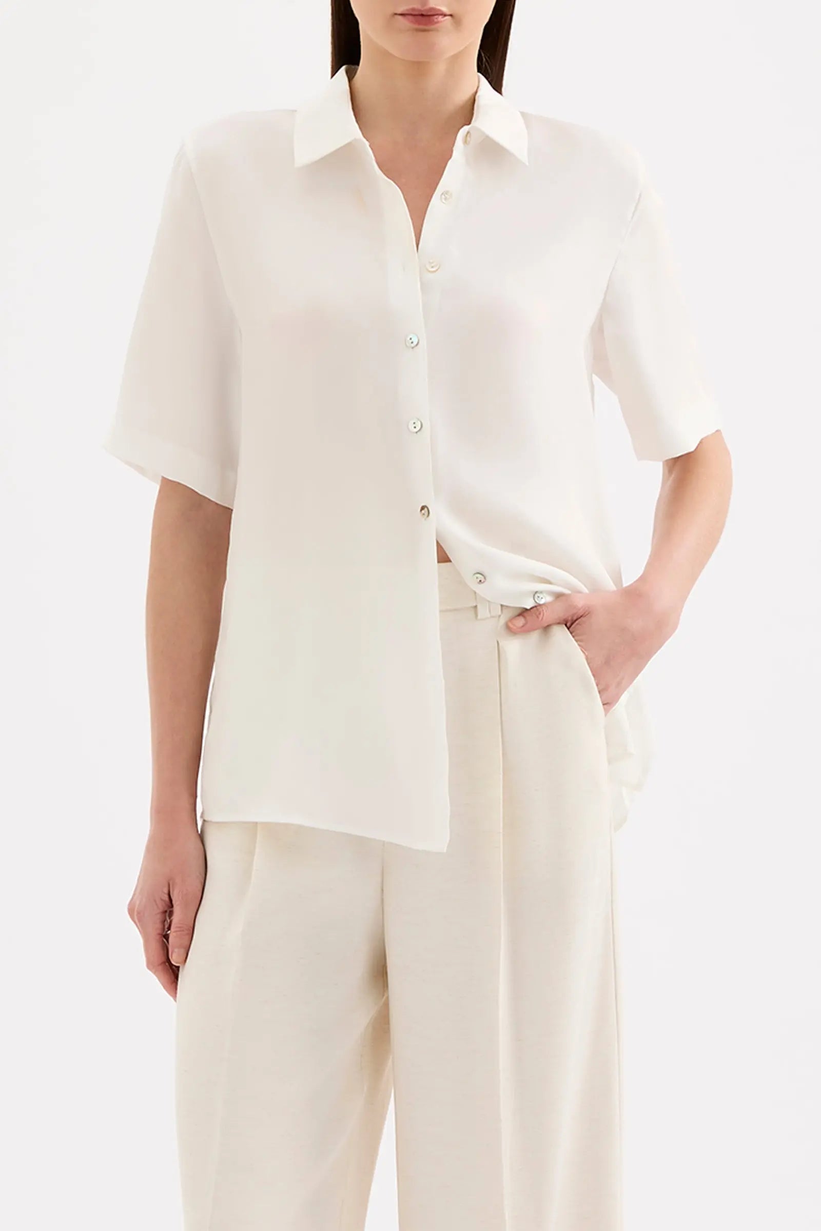 Beckett Shirt Nude Lucy