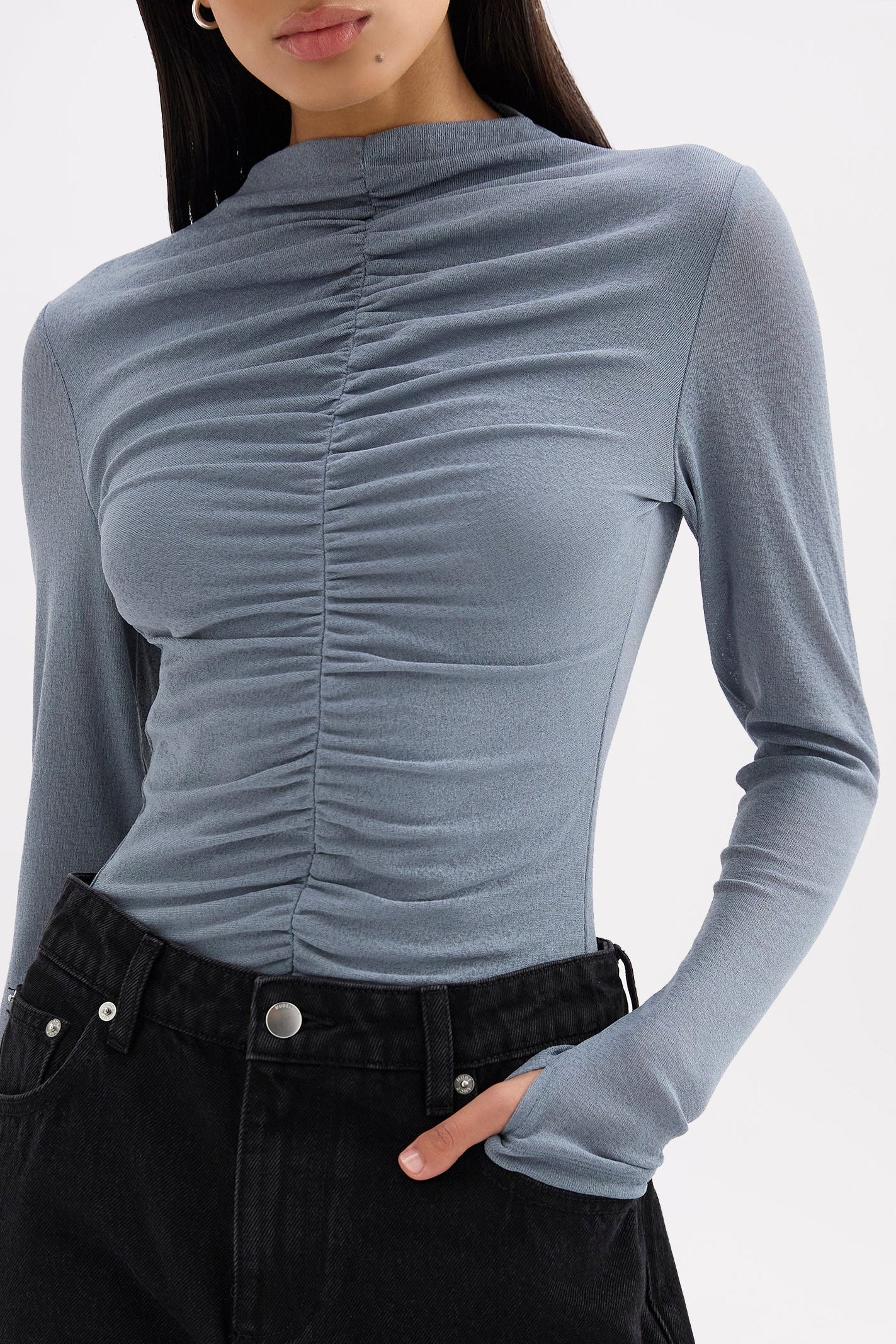 Marti Mesh Top