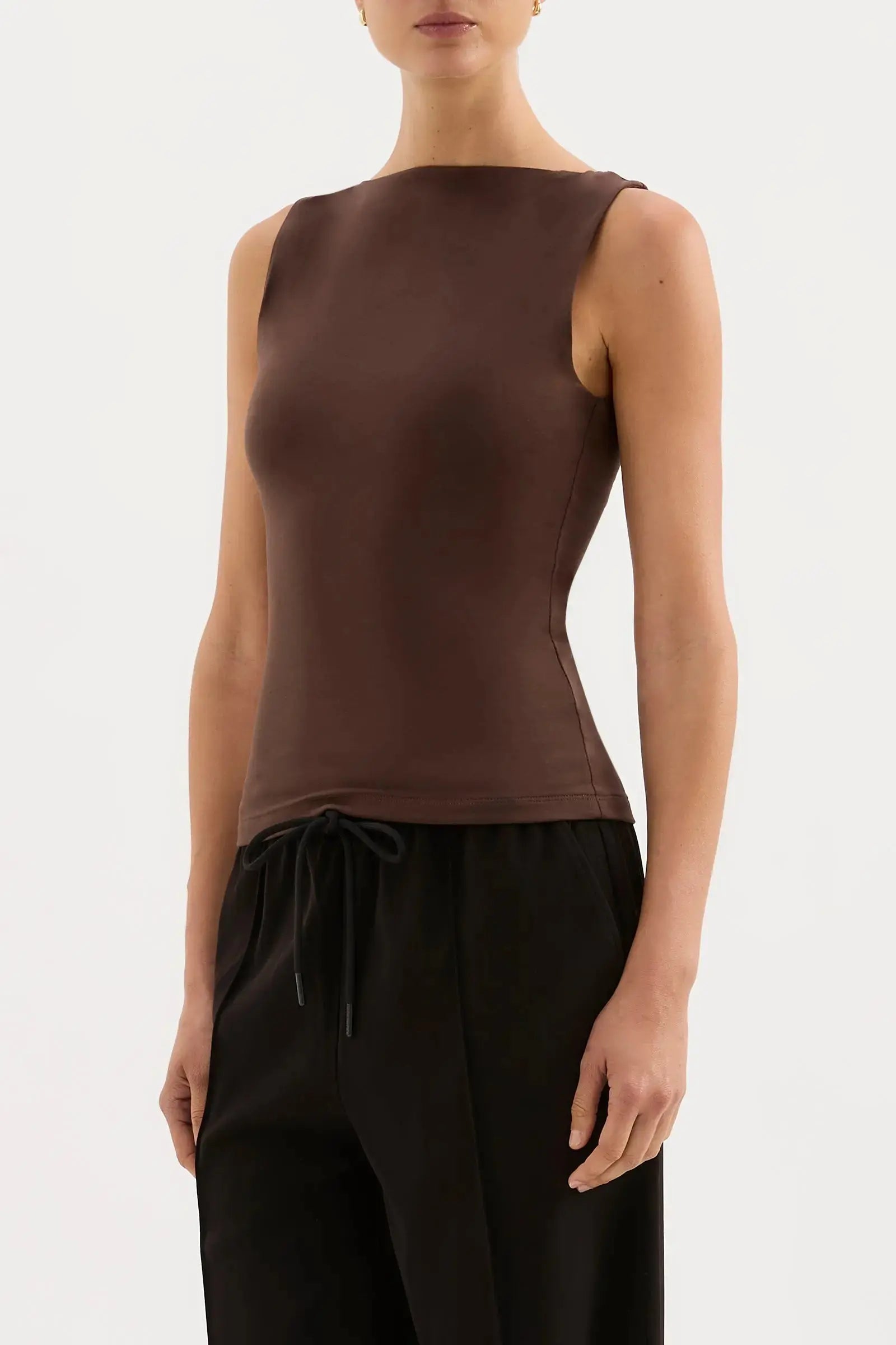 Lois Organic Tank Nude Lucy