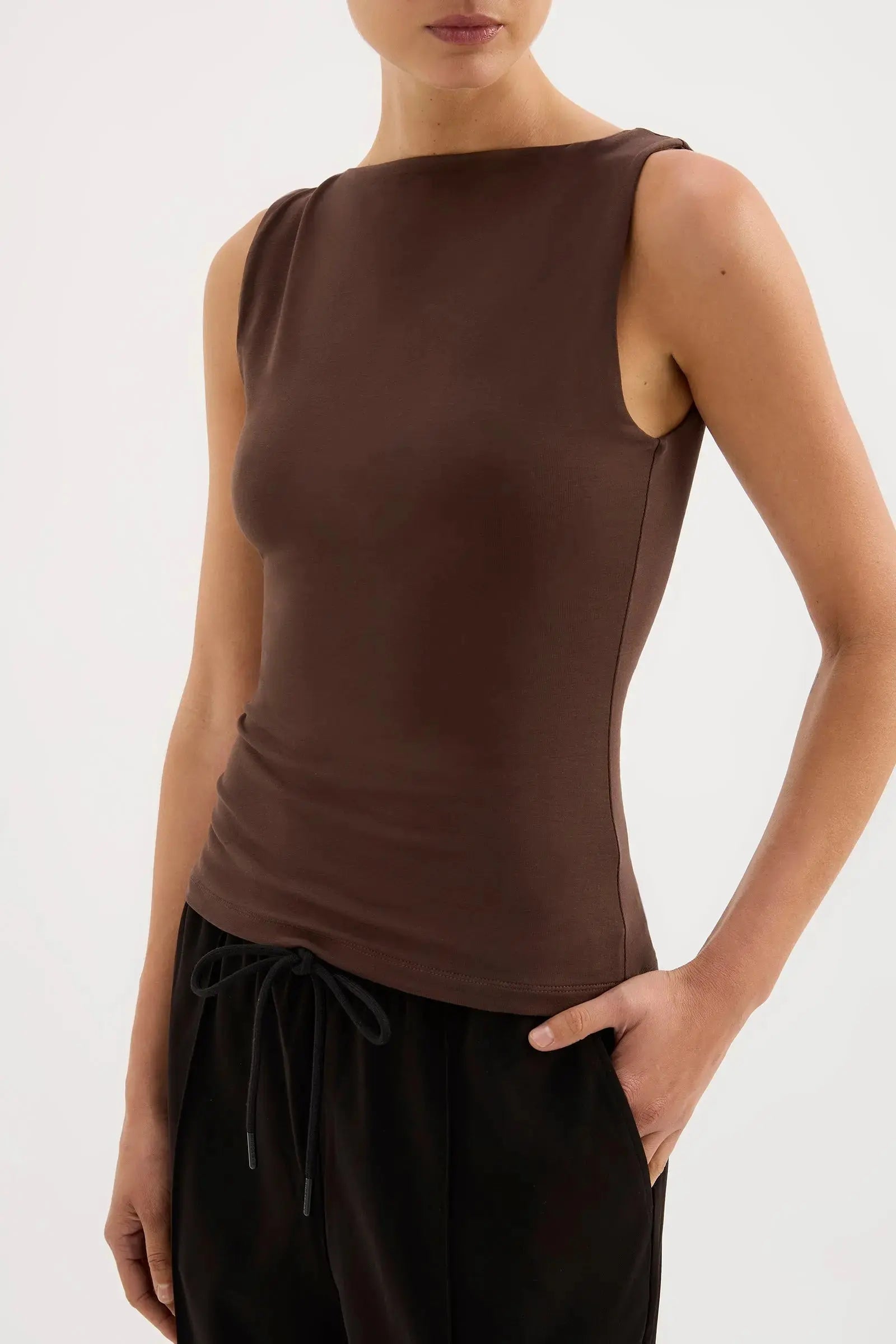 Lois Organic Tank Nude Lucy