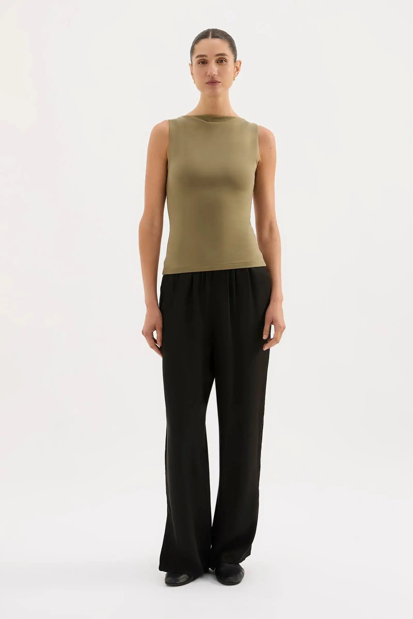 Lois Organic Tank Nude Lucy