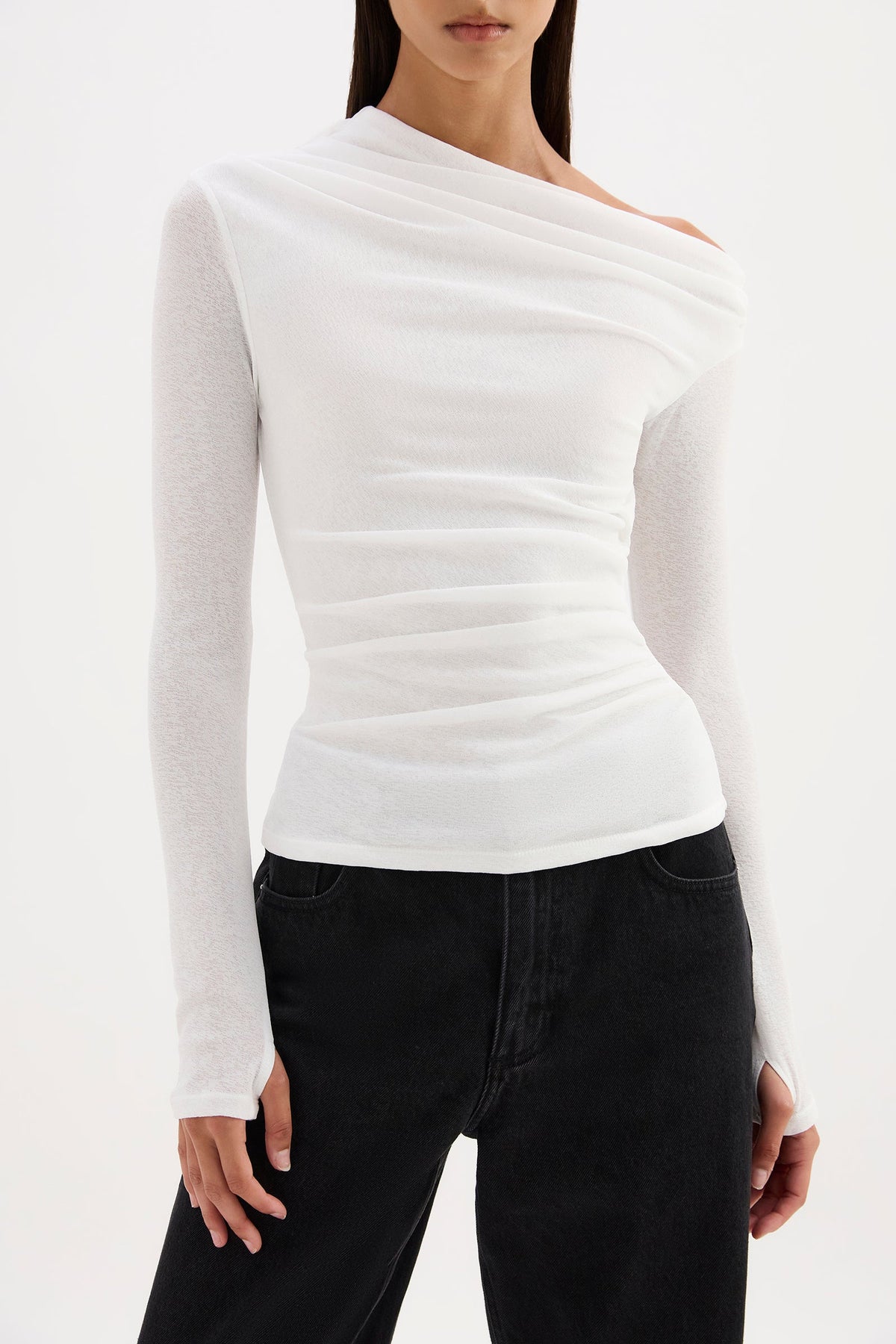 Rue Mesh LS Top