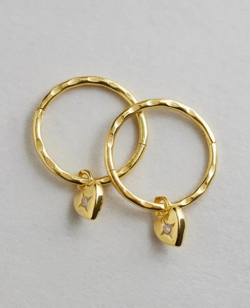 Mini Heart Hoops Saint Valentine