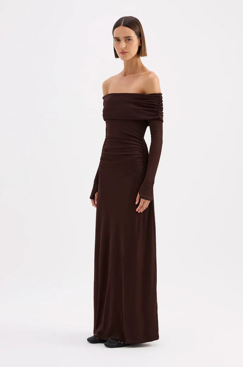 Rue Mesh LS Dress