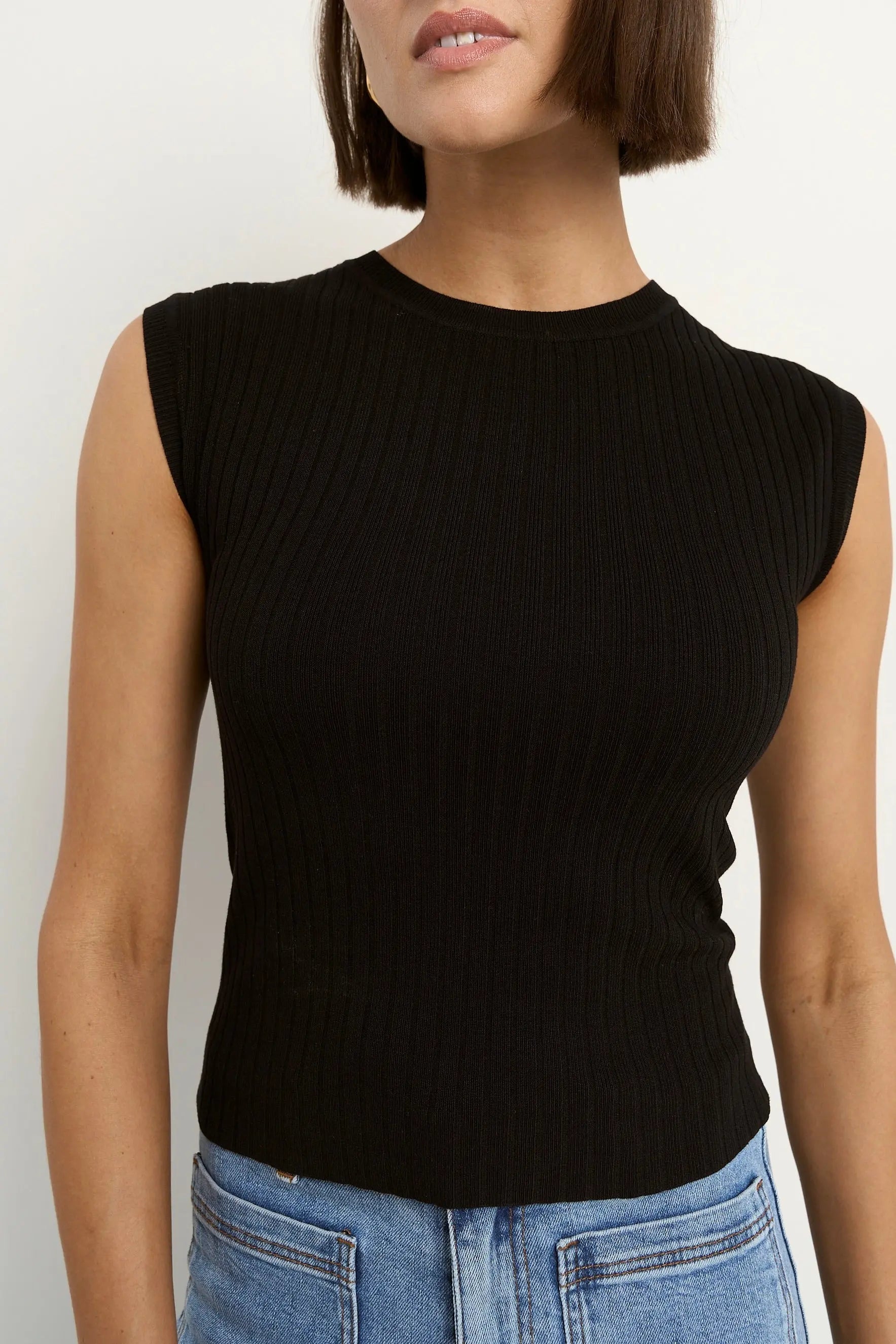 Subject Rib Knit Tank Among the Brave