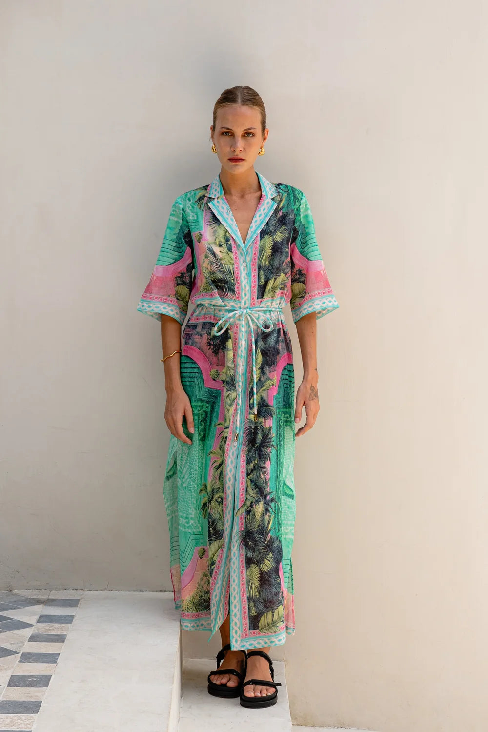 Poolside Shirtdress