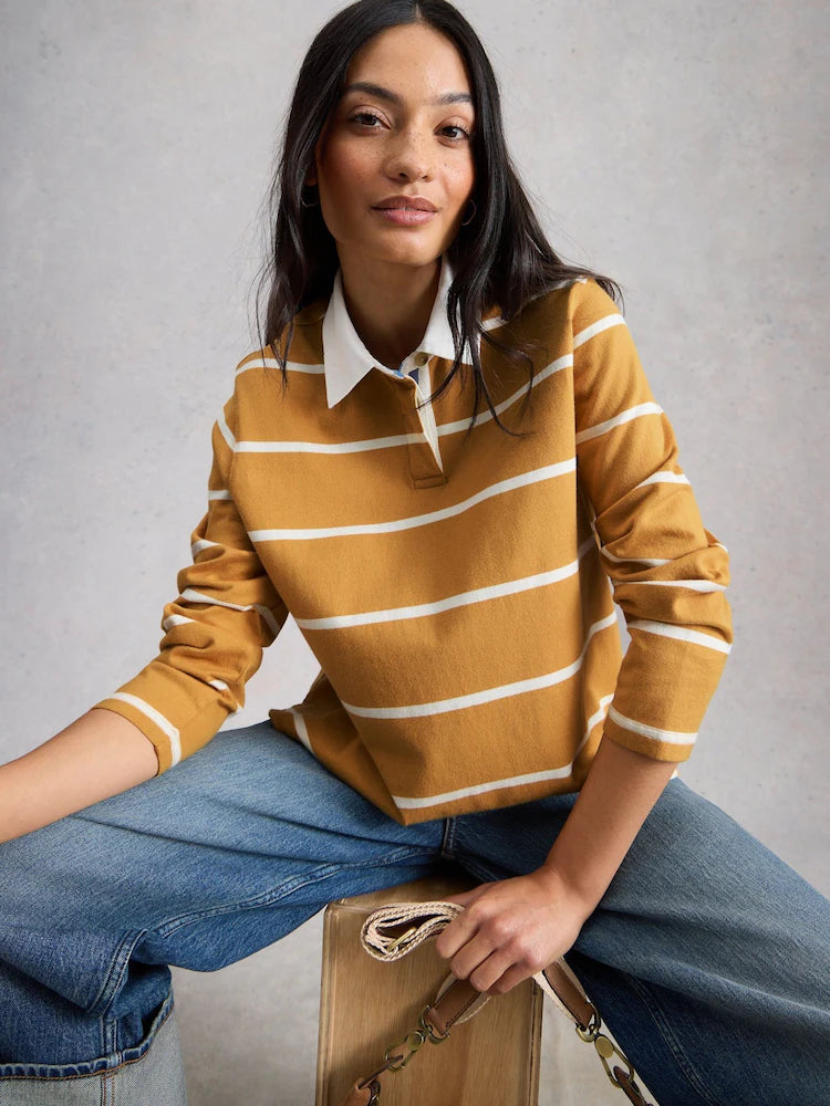 Stella Stripe Rugby Top