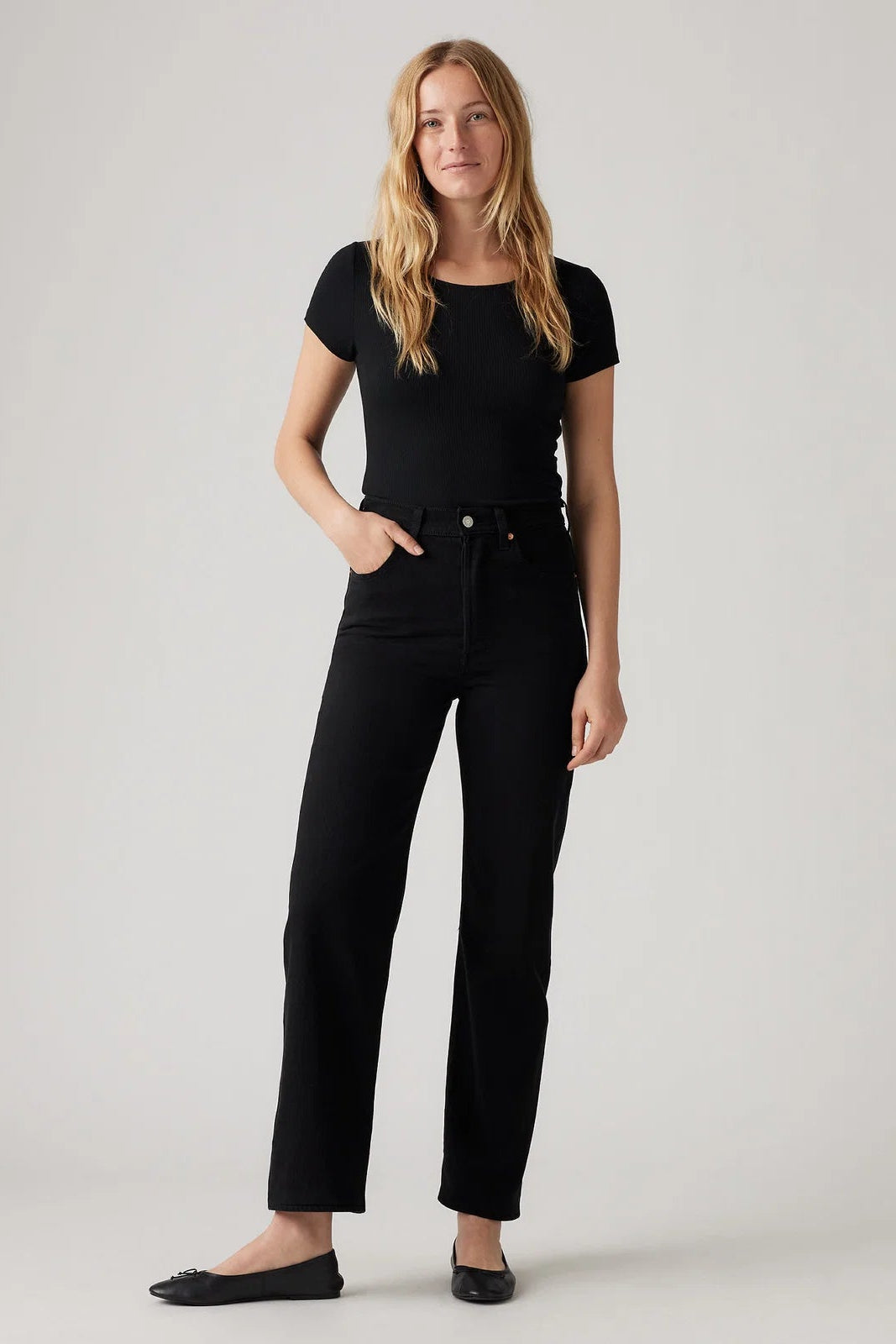Ribcage Straight Ankle Jeans - view 1
