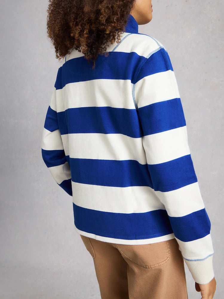 Bobby Button Stripe Sweat
