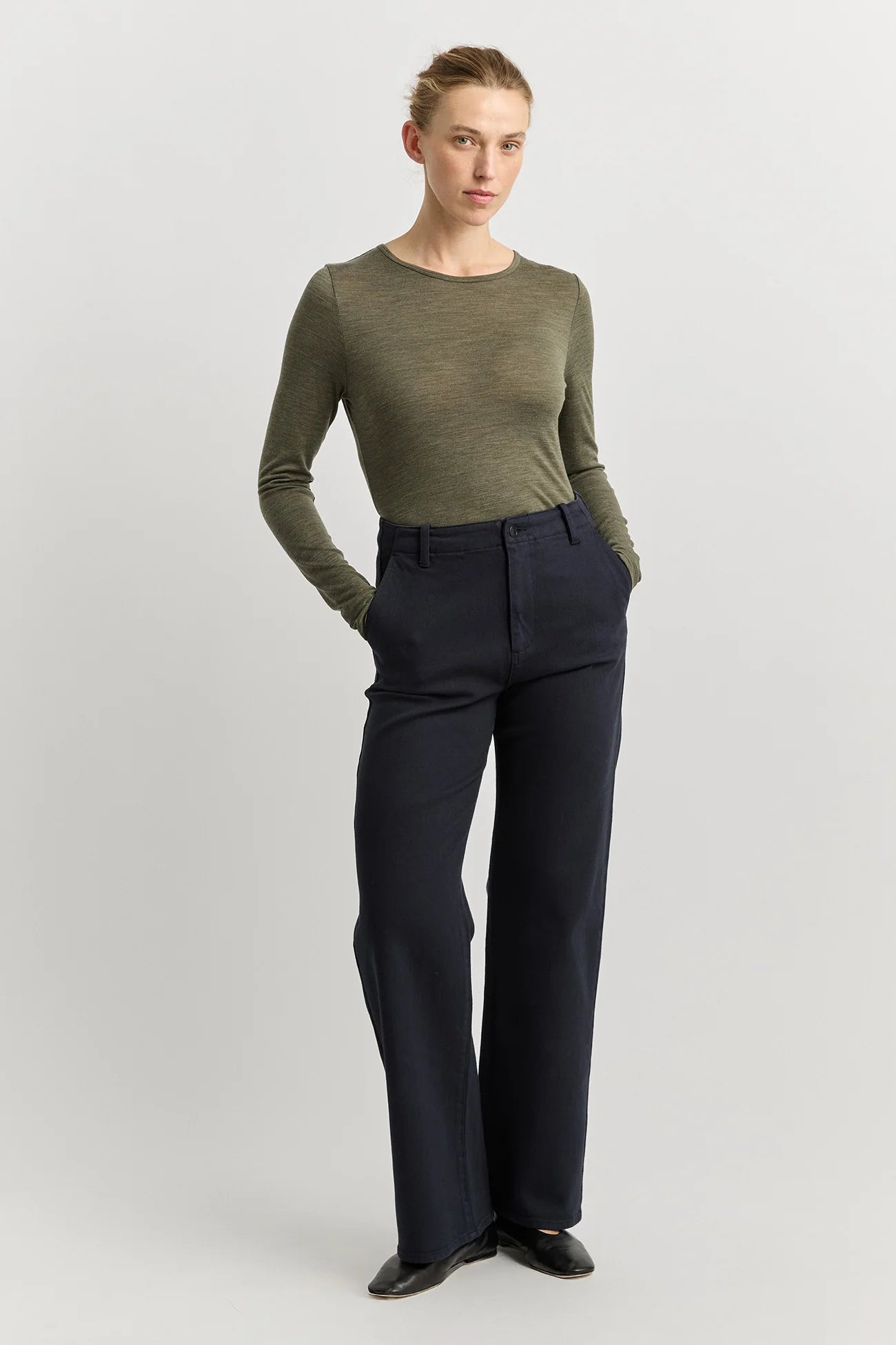 Crew Merino Tee