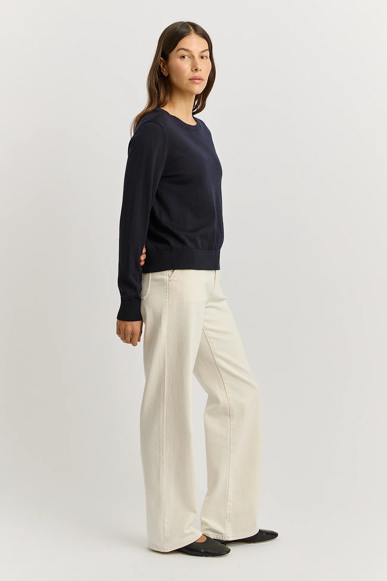 EXTRA FINE KNIT CREW