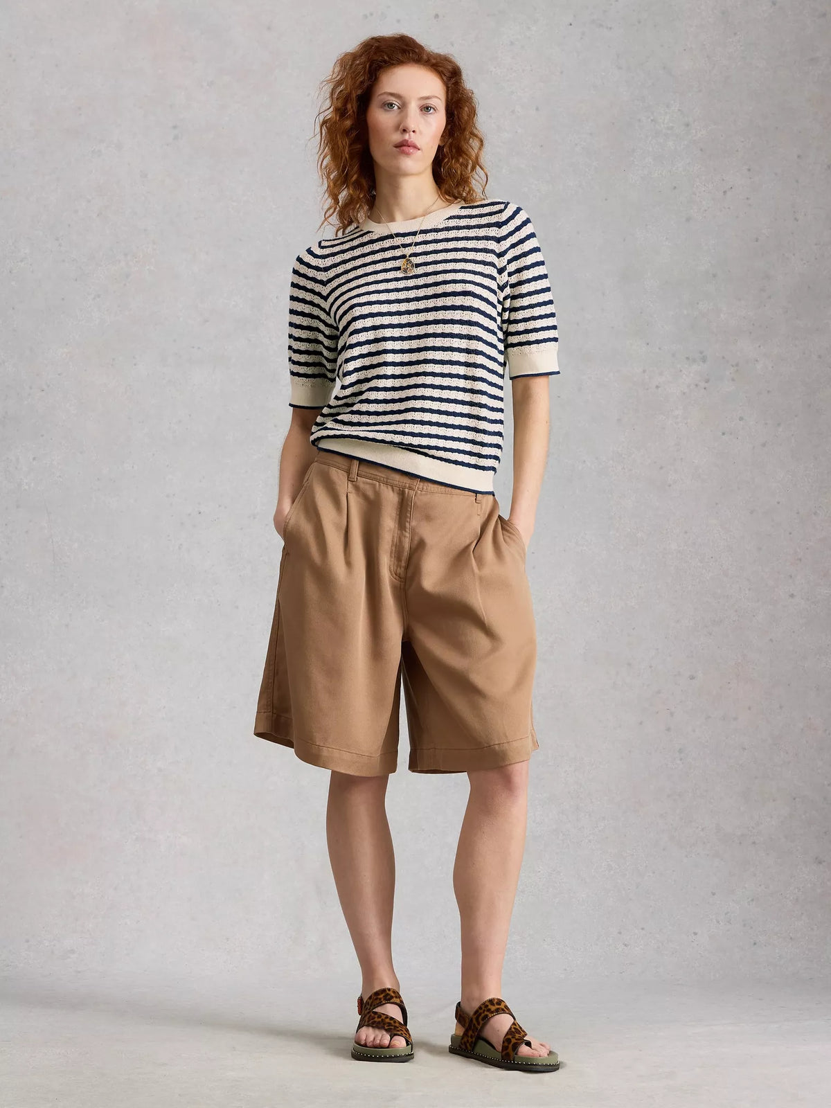 Holly Pointelle Tee