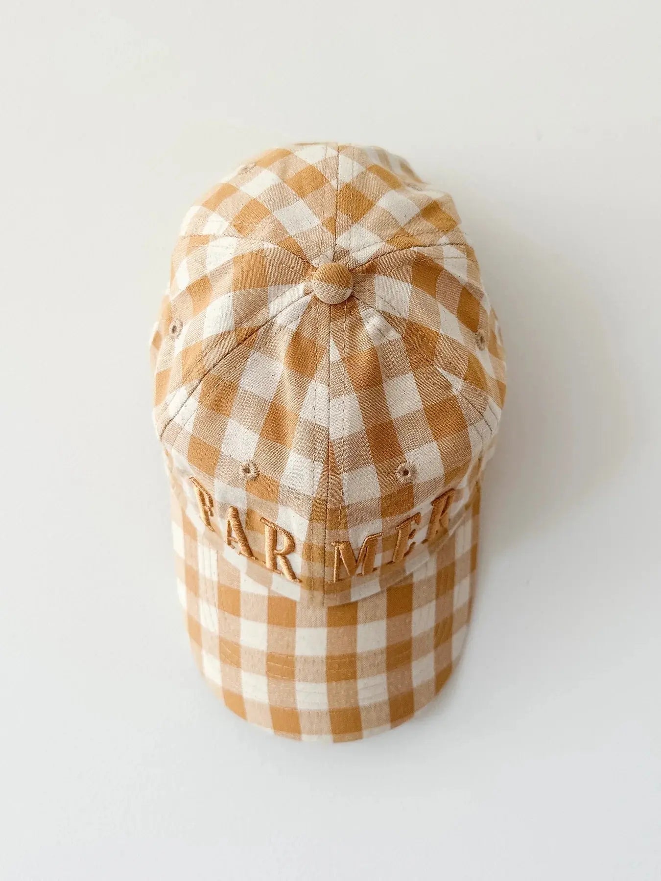 Honey Check Cap Far Mer By Whitney