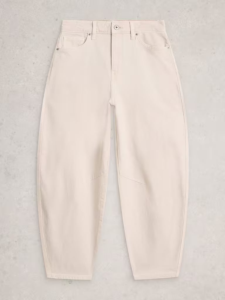 Aubrey Barrel Leg Jean