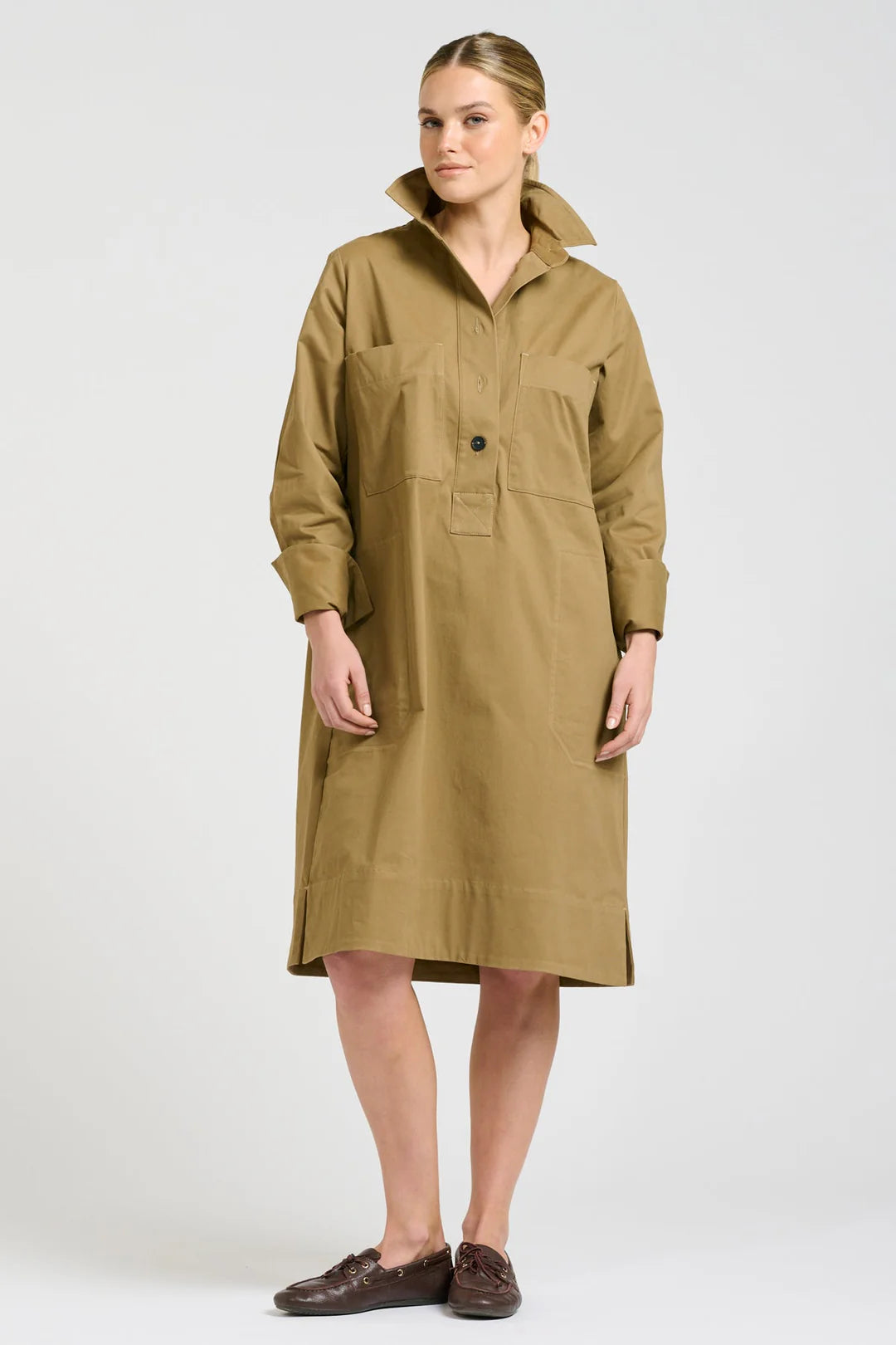 The Jane Utility Popover Dress