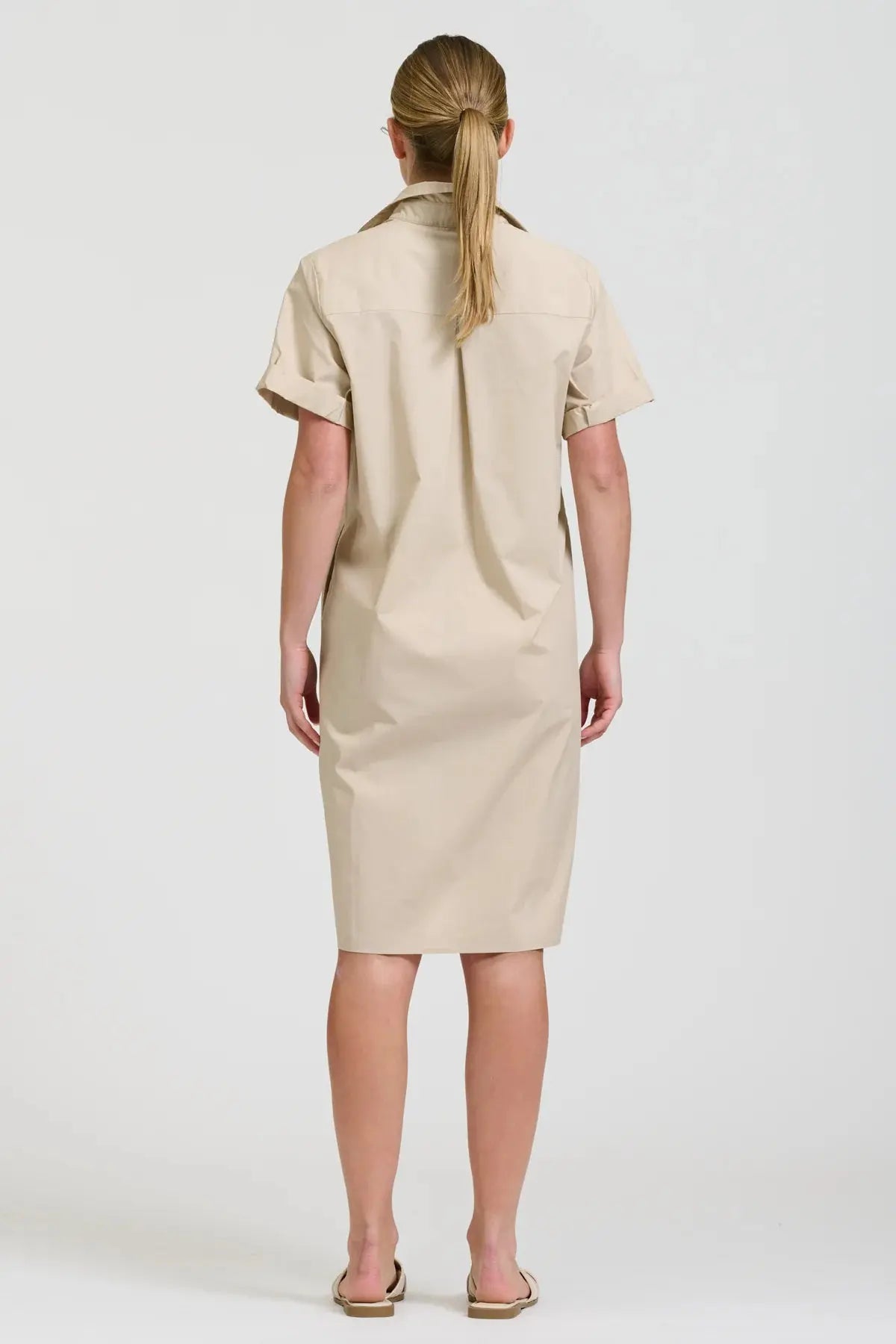 The Katie Short Sleeve Popover Shirtdress Shirty