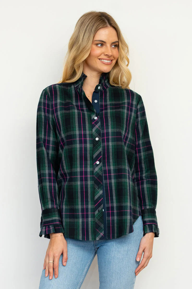 The Olivia Shirt - Plaid