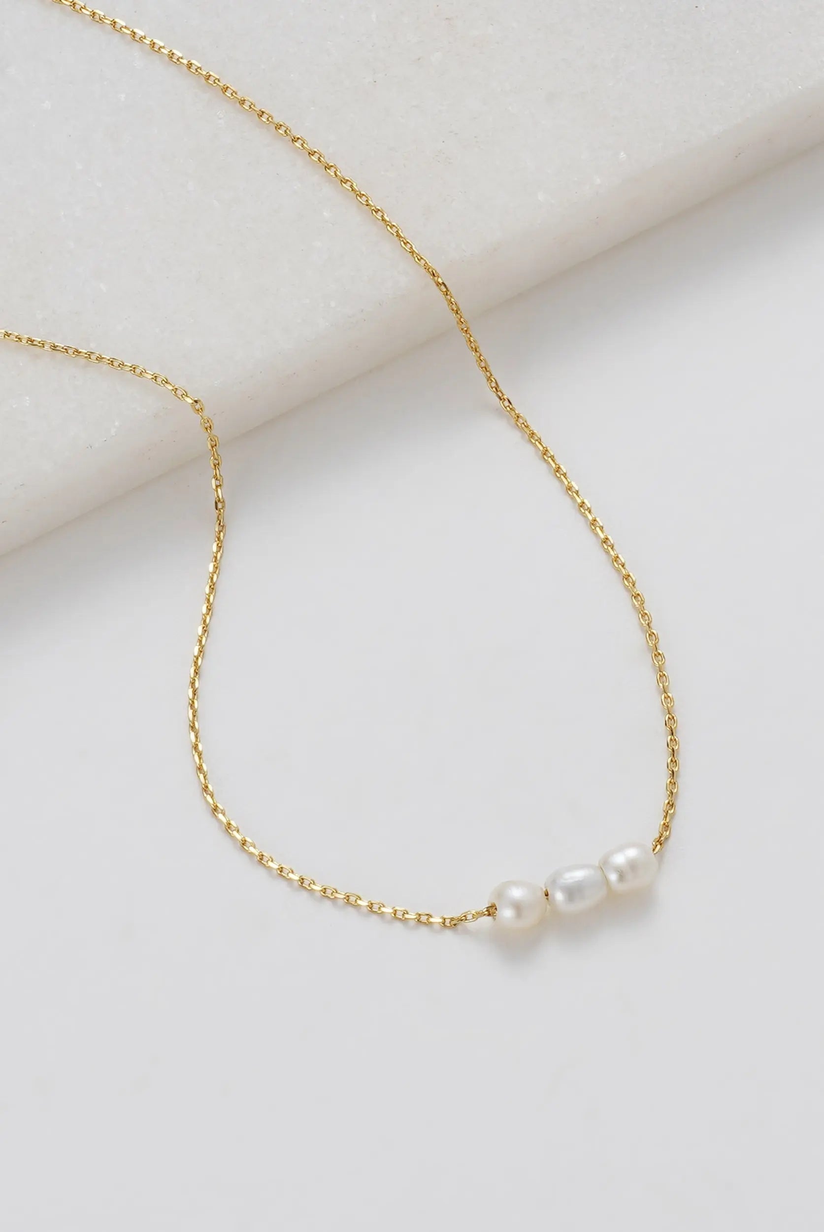 Mini Pearl Necklace Zafino