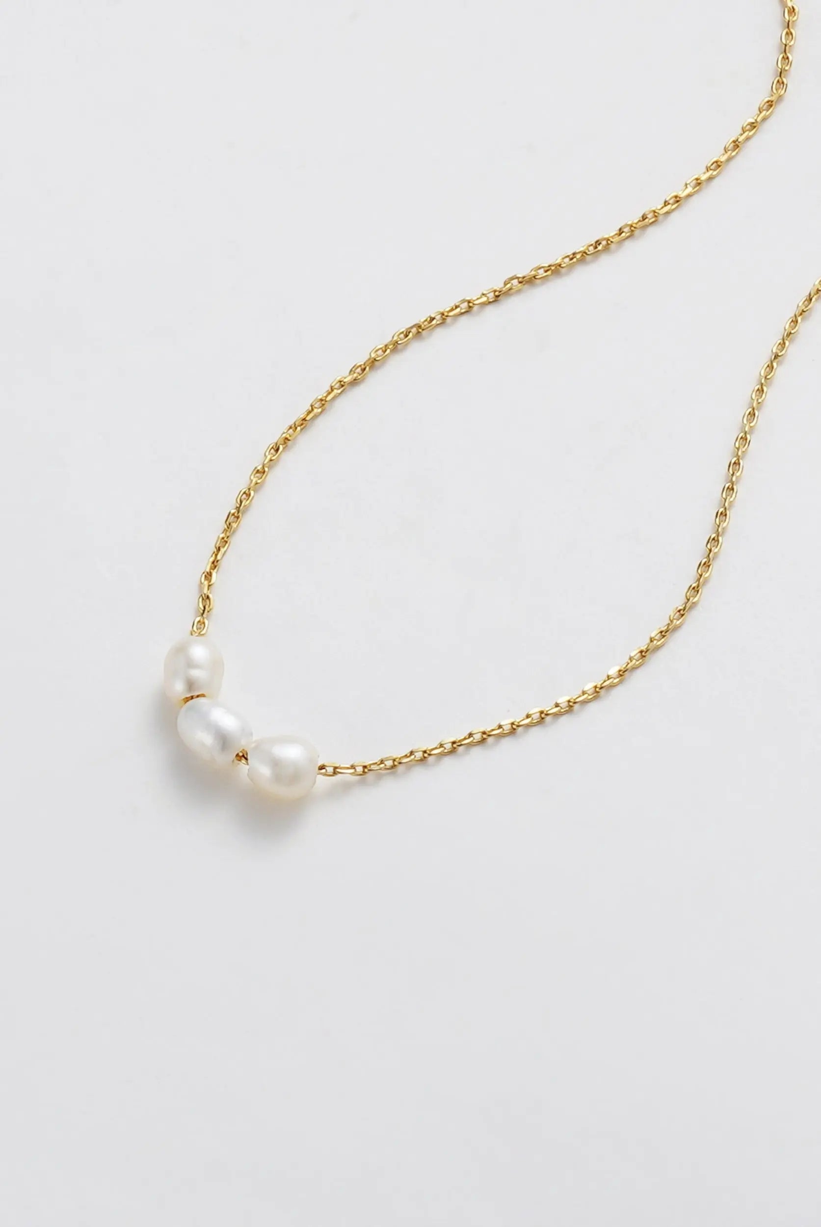 Mini Pearl Necklace Zafino