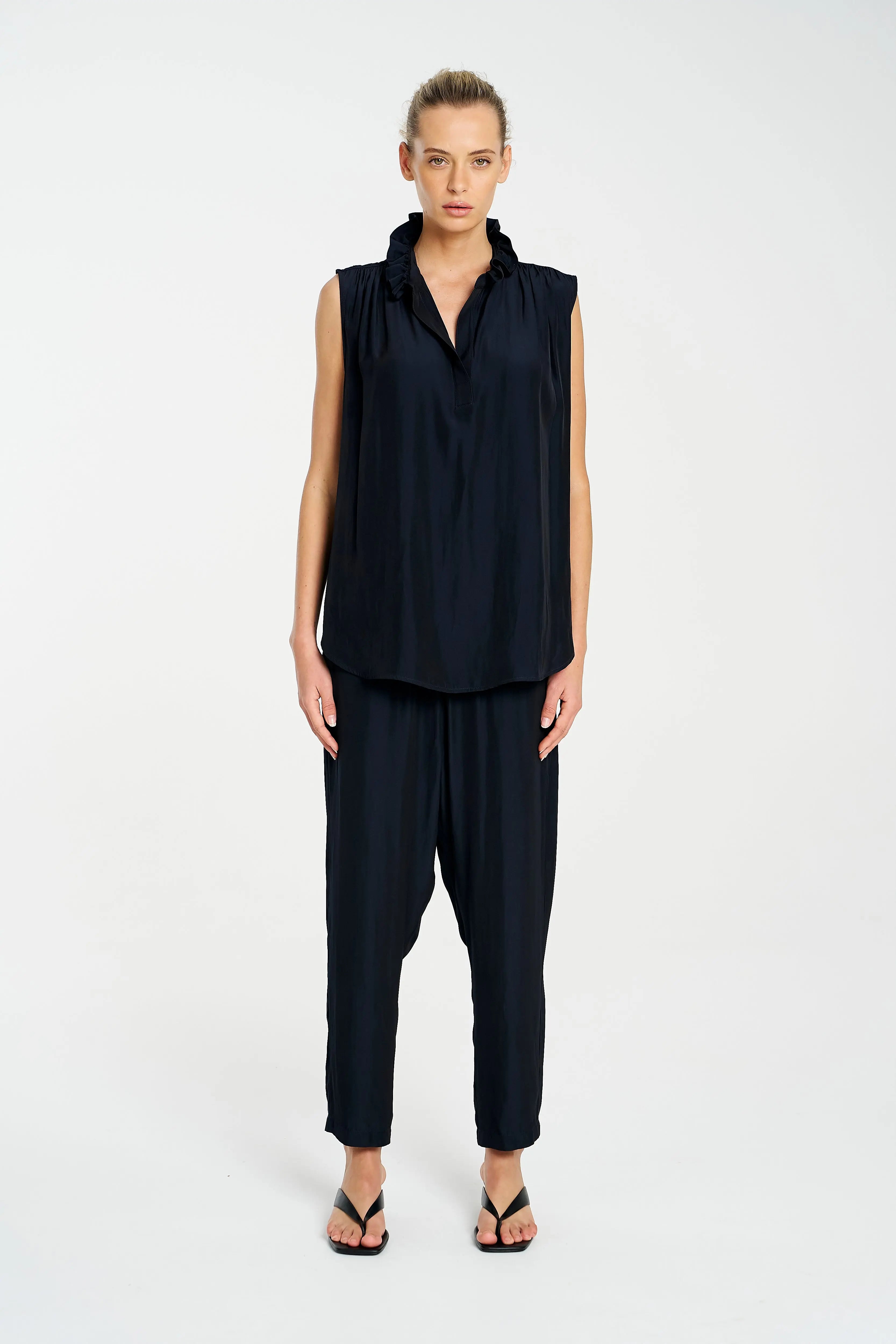 Frill Neck Tank Mela Purdie