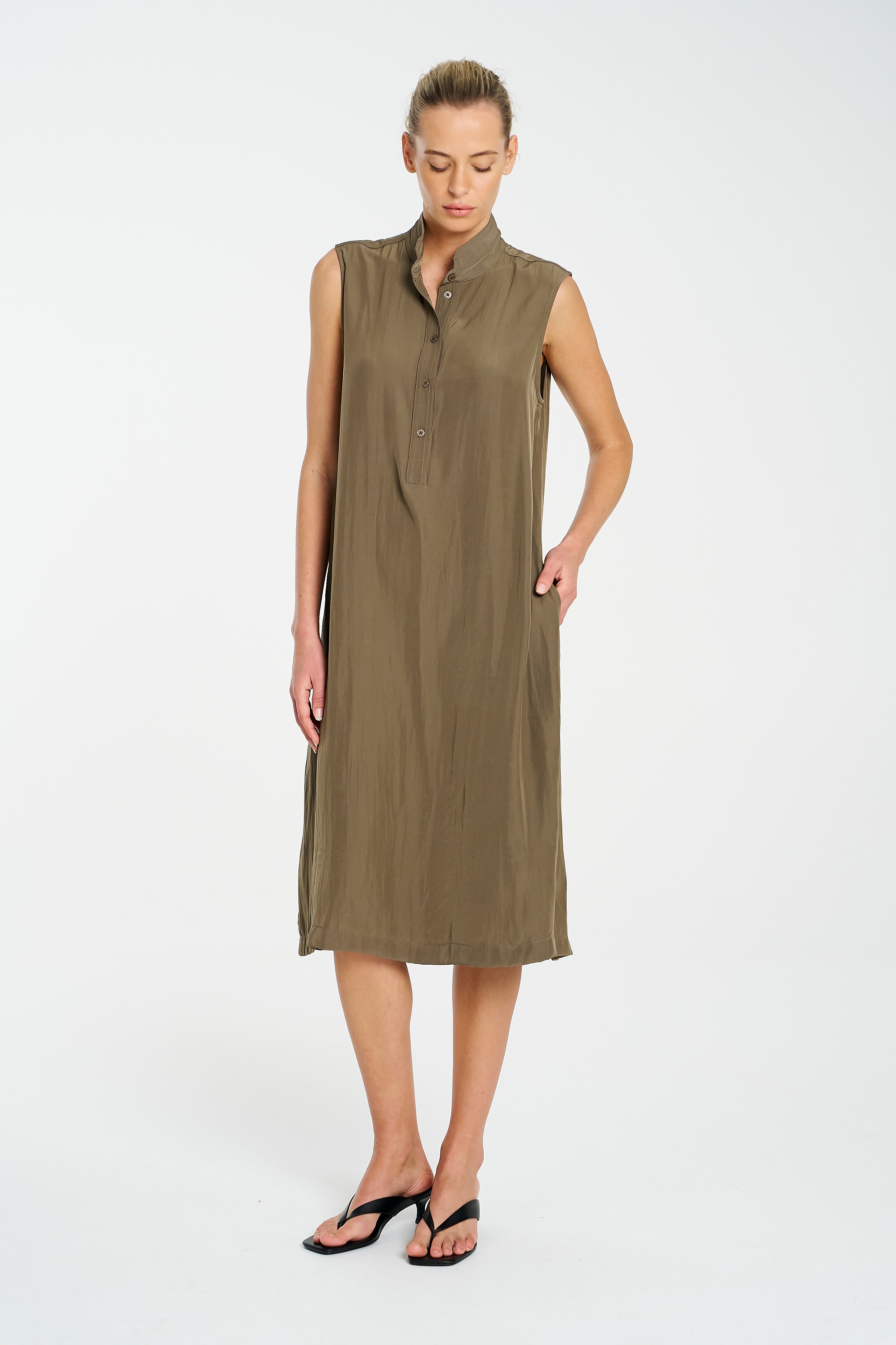 Tab Slide Dress