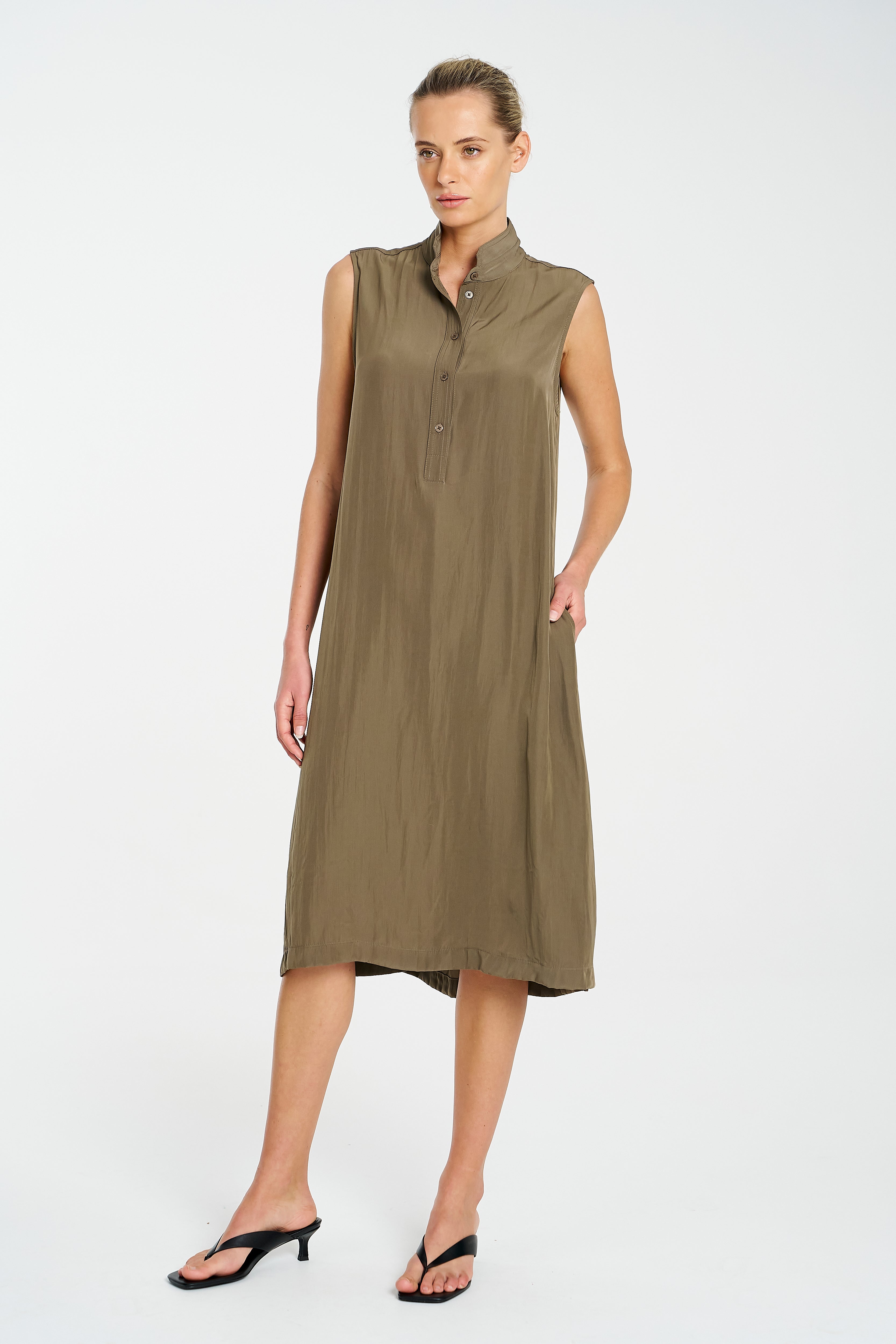 Tab Slide Dress