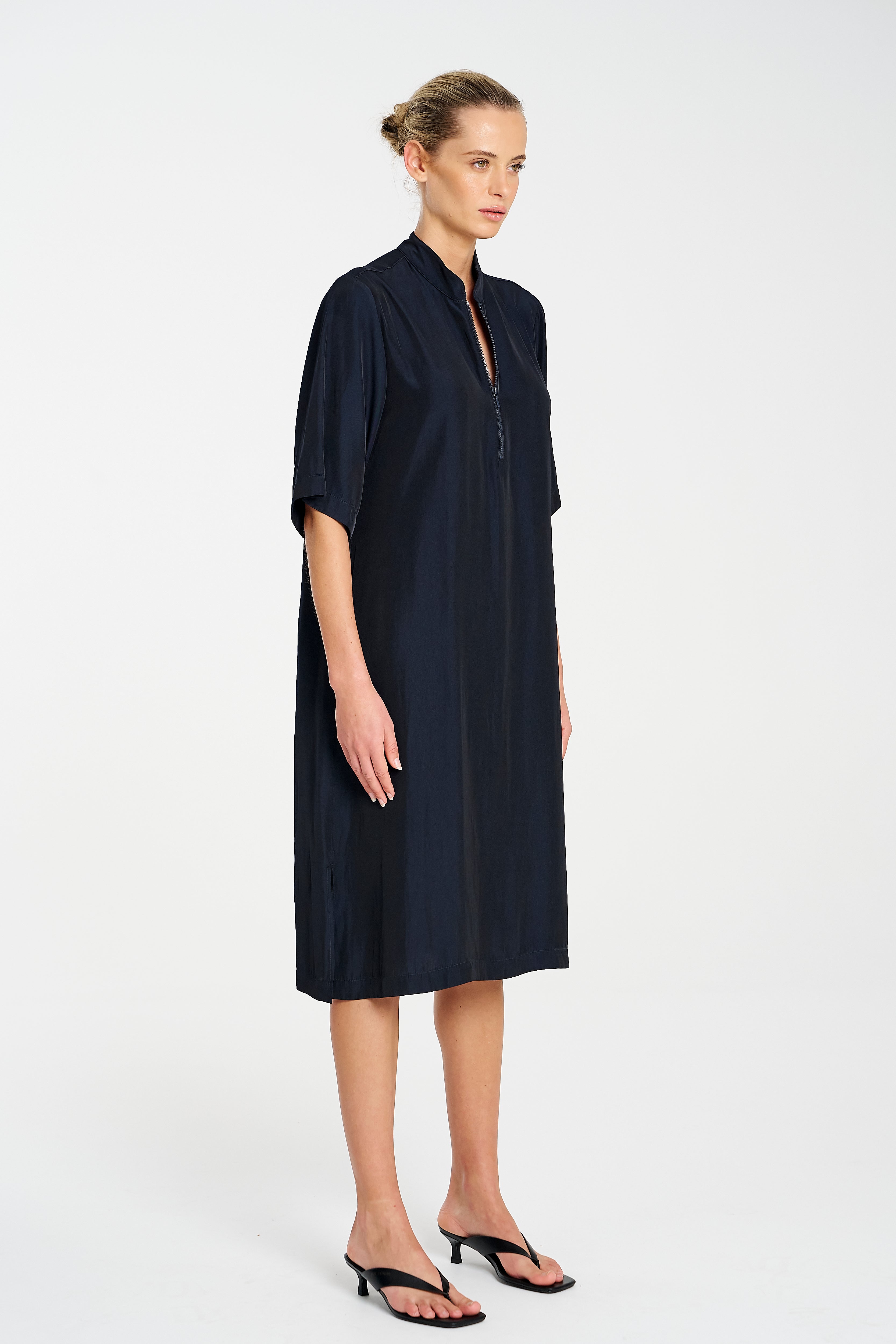 Zip Plaza Dress