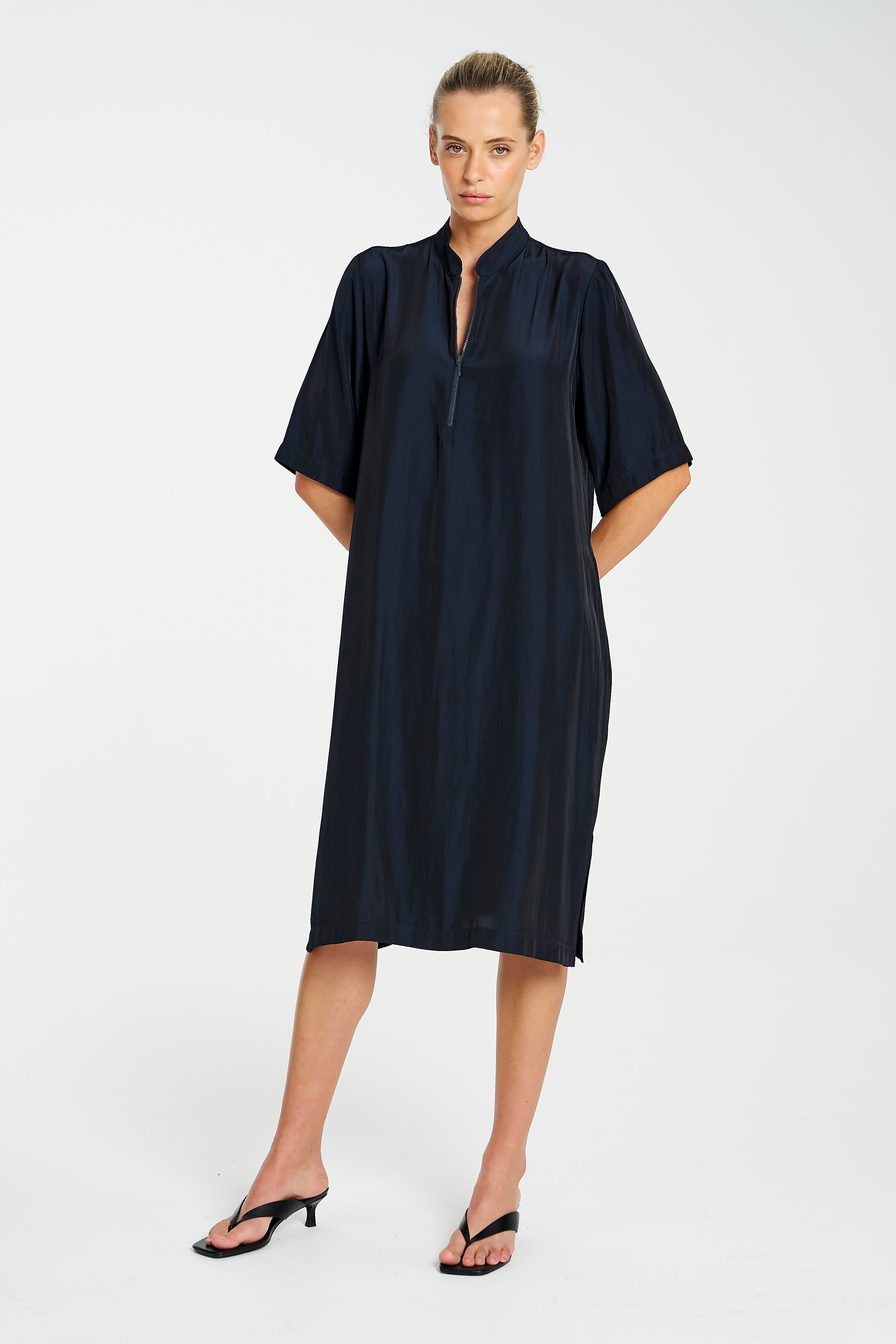 Zip Plaza Dress
