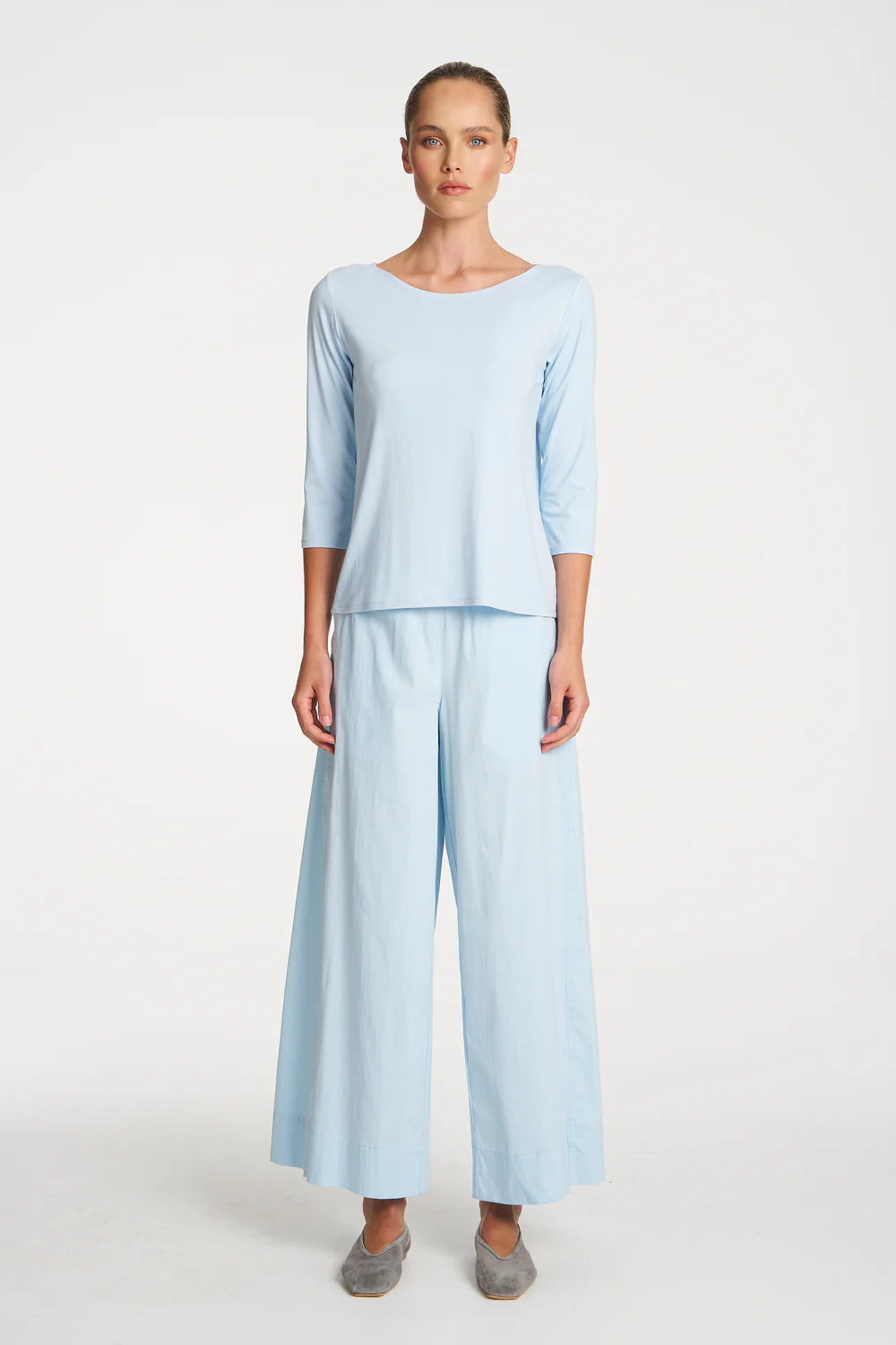 Relaxed Boat Neck