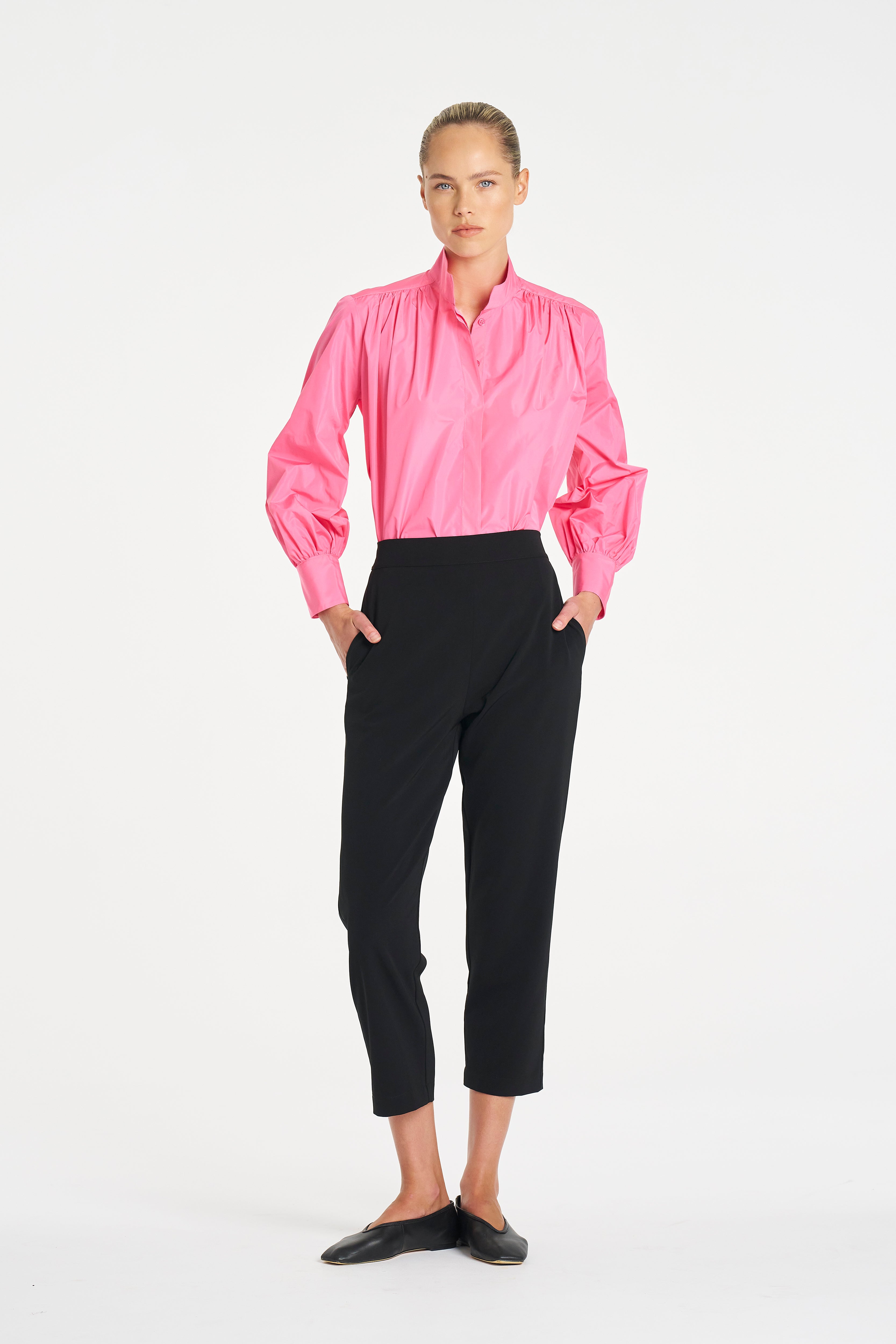 Tapered Flat Pant