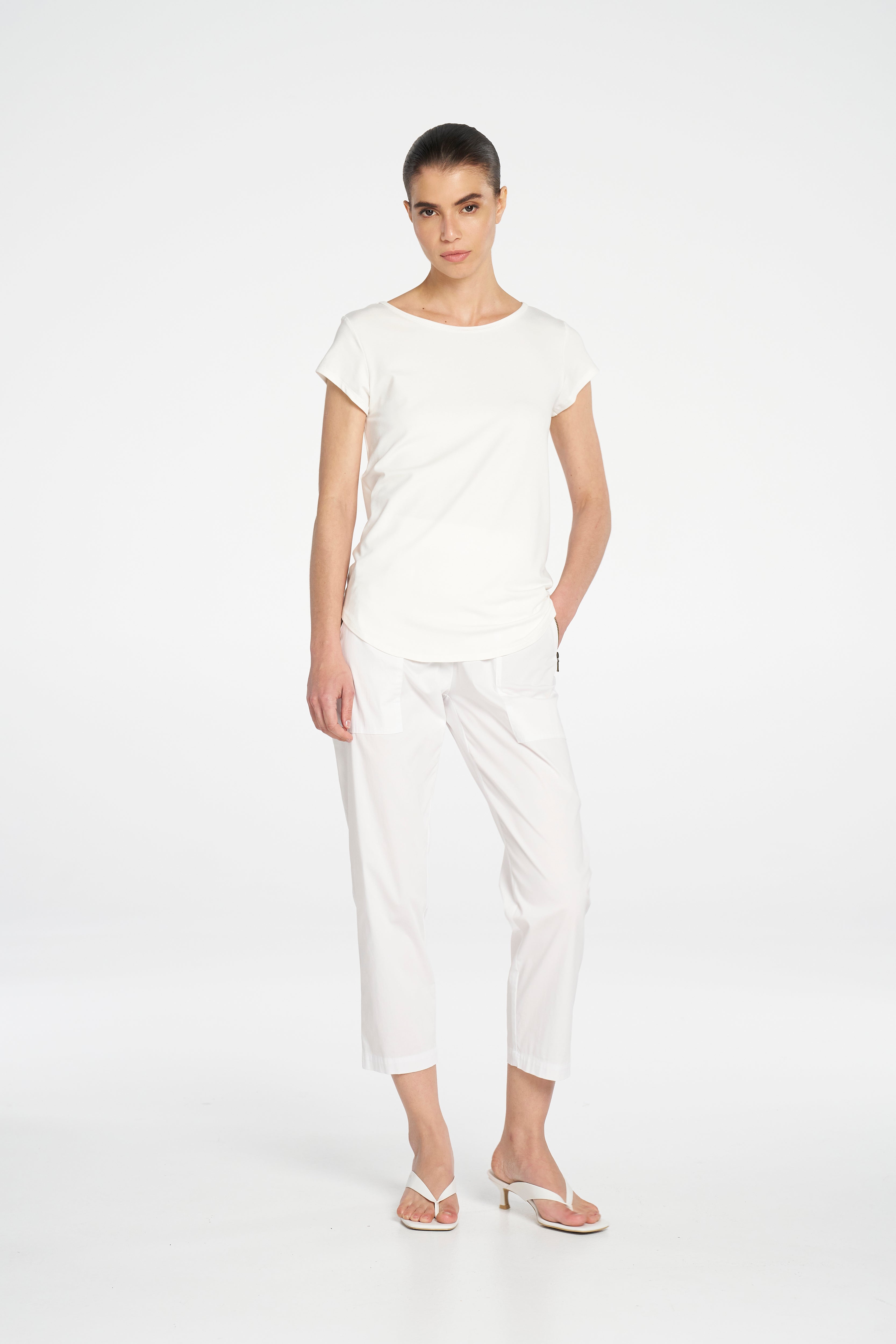 Zip Tapered Pant