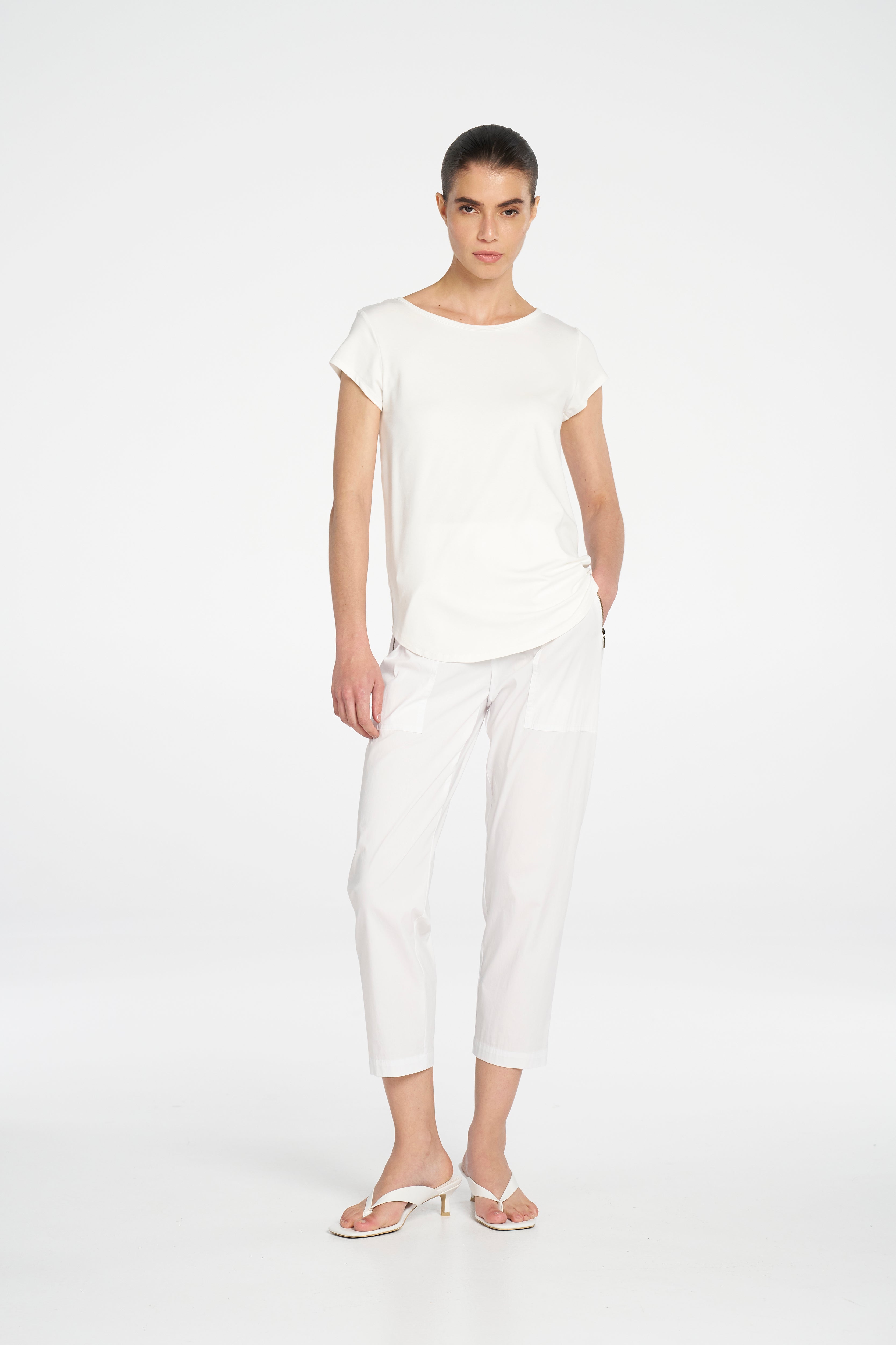 Zip Tapered Pant