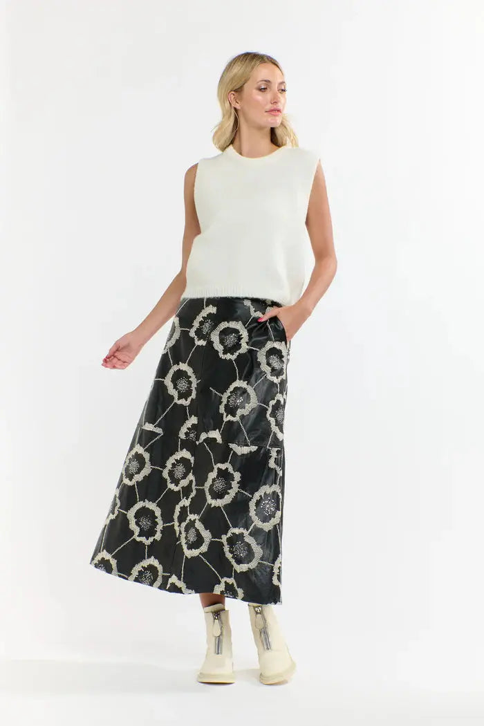 Florence PU Skirt 365 Days