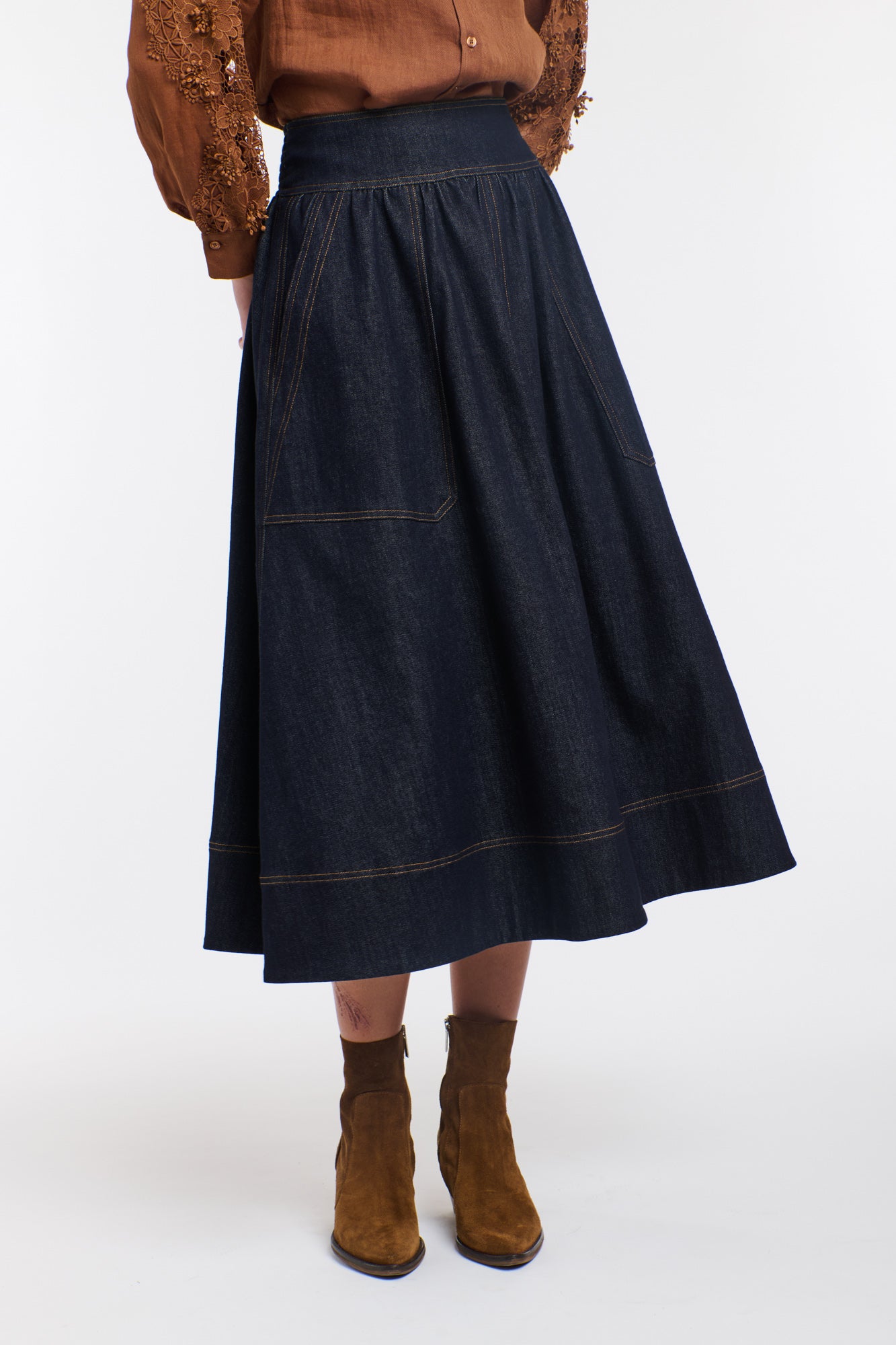 Marion Denim Skirt