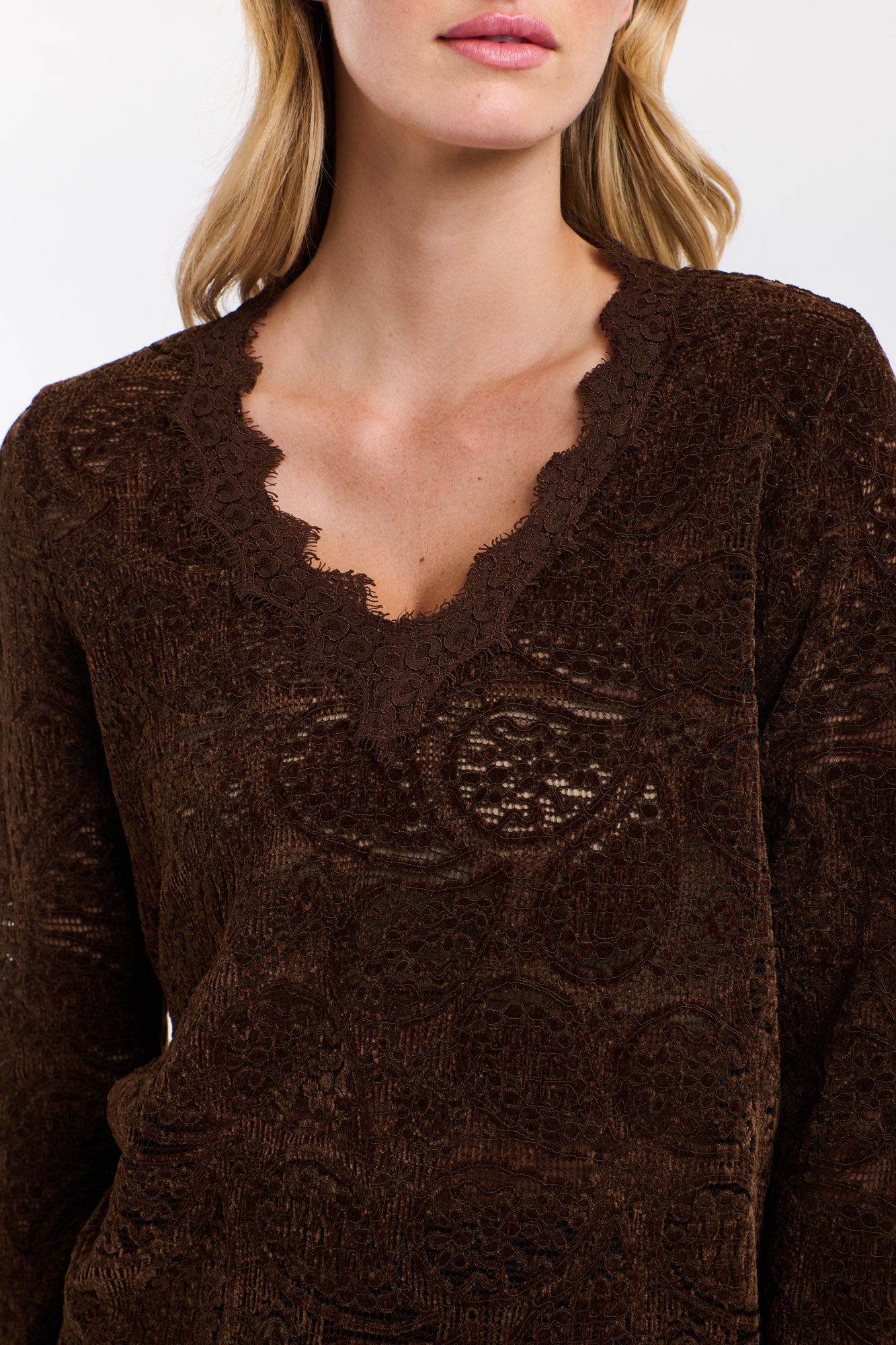 Lace and Locket Top