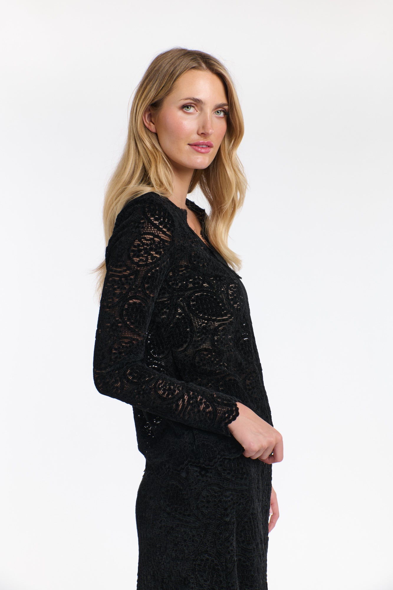 Lace and Locket Top