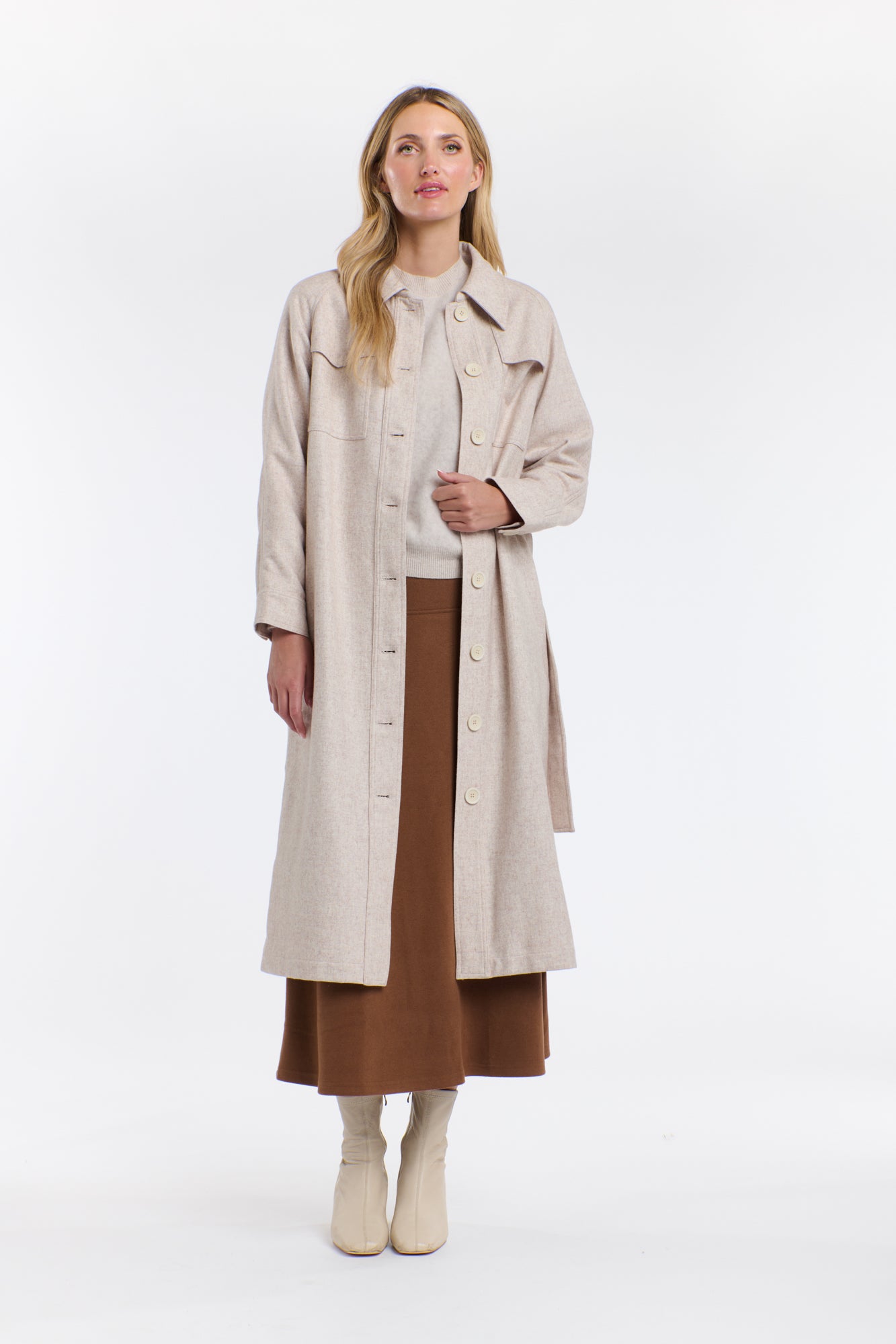 Camelia Ponte Skirt