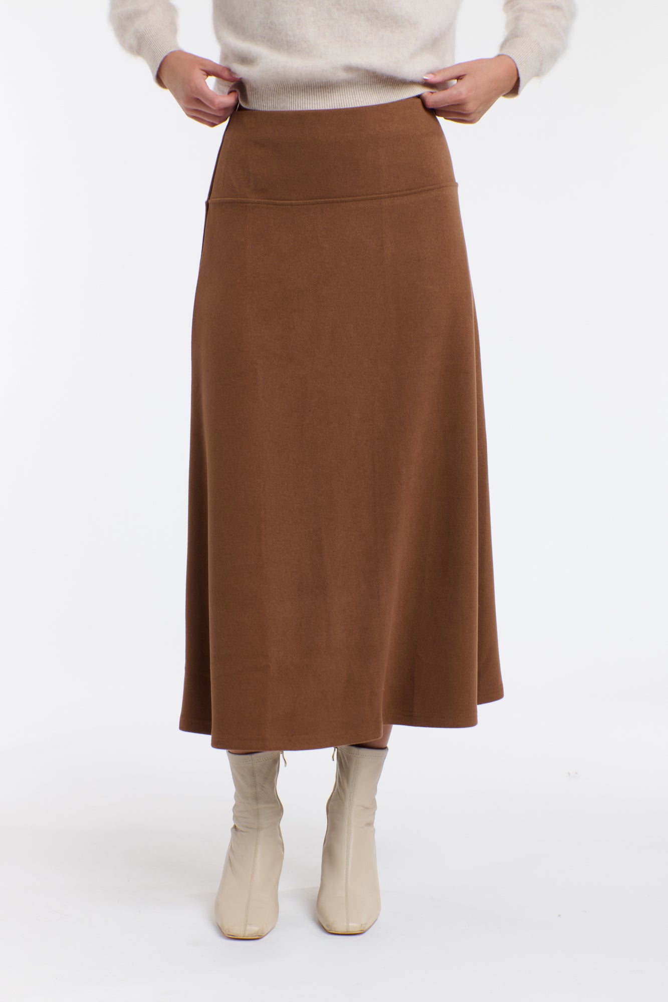 Camelia Ponte Skirt